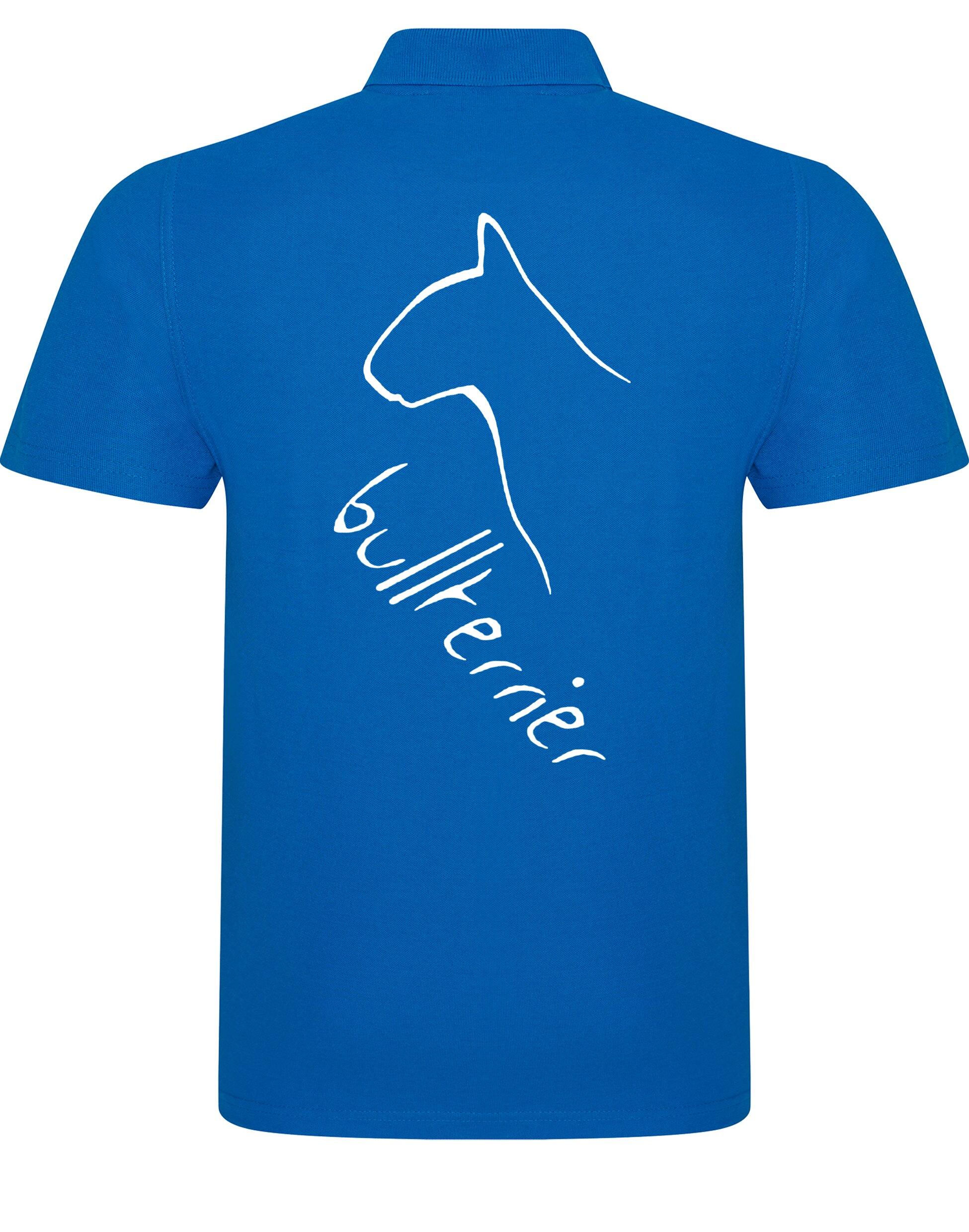 Unisex Cotton Polo with Bullterrier Dog Breed Design – Comfort and Style for Every Bullterrier Enthusiast