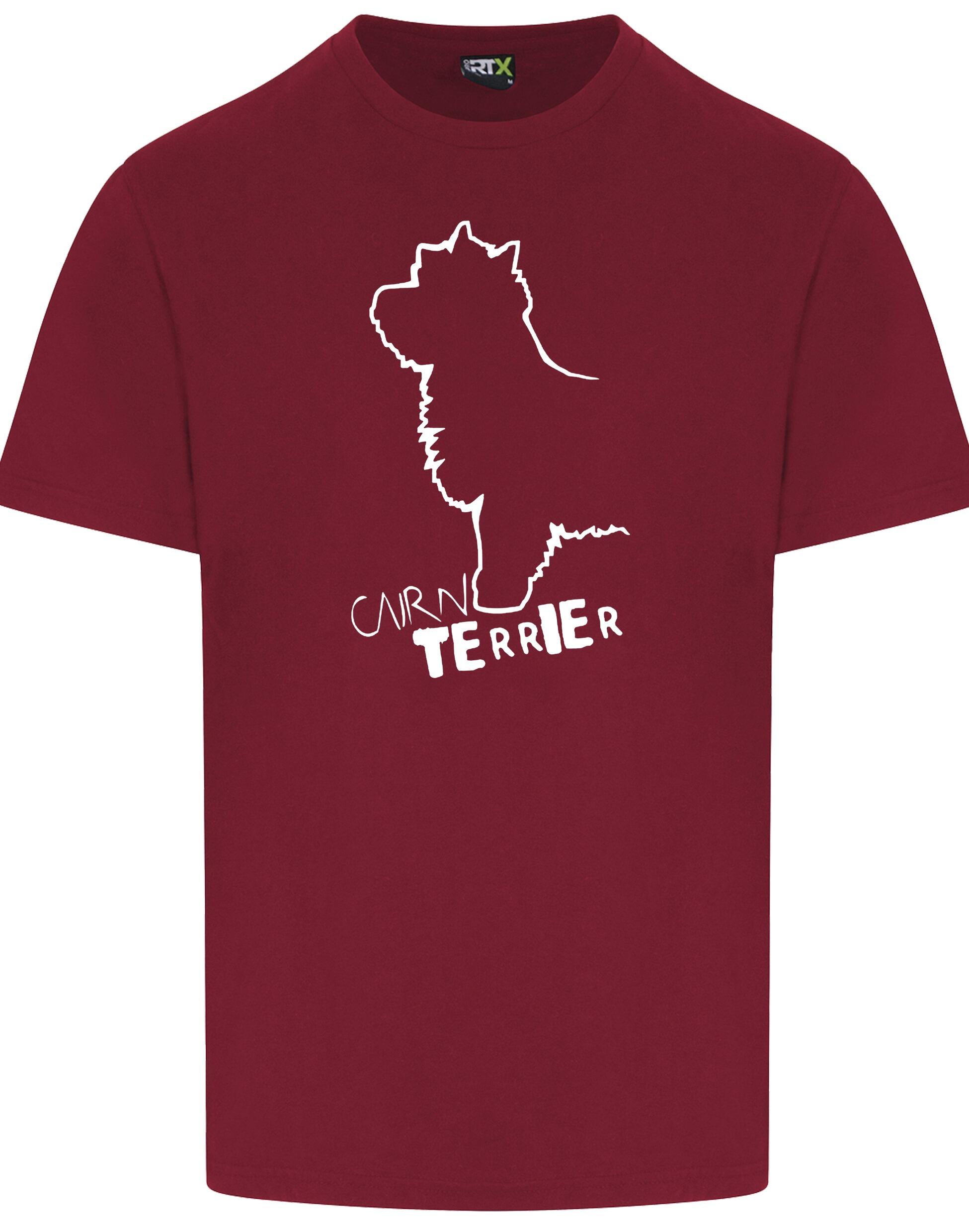 Unisex Roundneck T-shirt with Cairn Terrier Dog Breed Design – Style for Every Cairn Terrier Fan