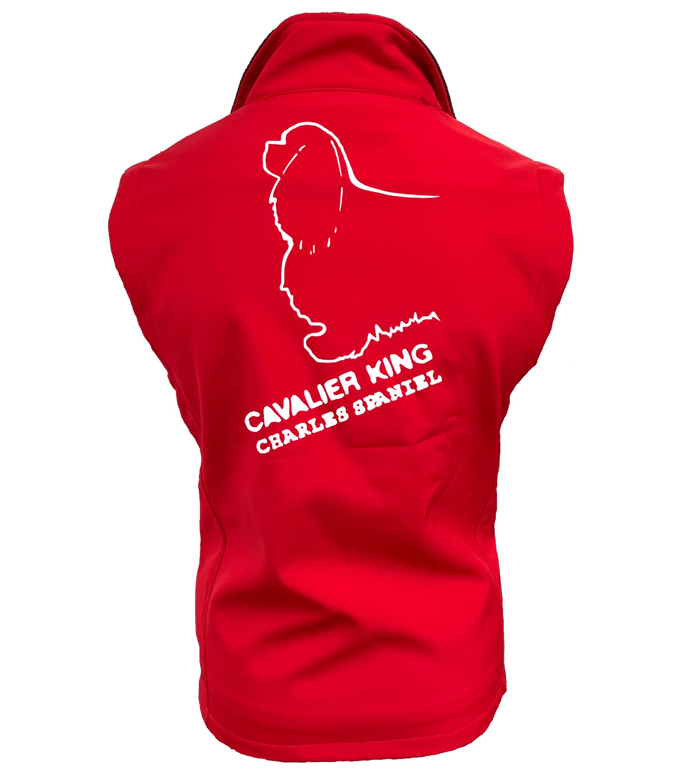 Women’s Cavalier King Charles Spaniel Softshell Gilet – Style and Function for Every Cavalier Enthusiast