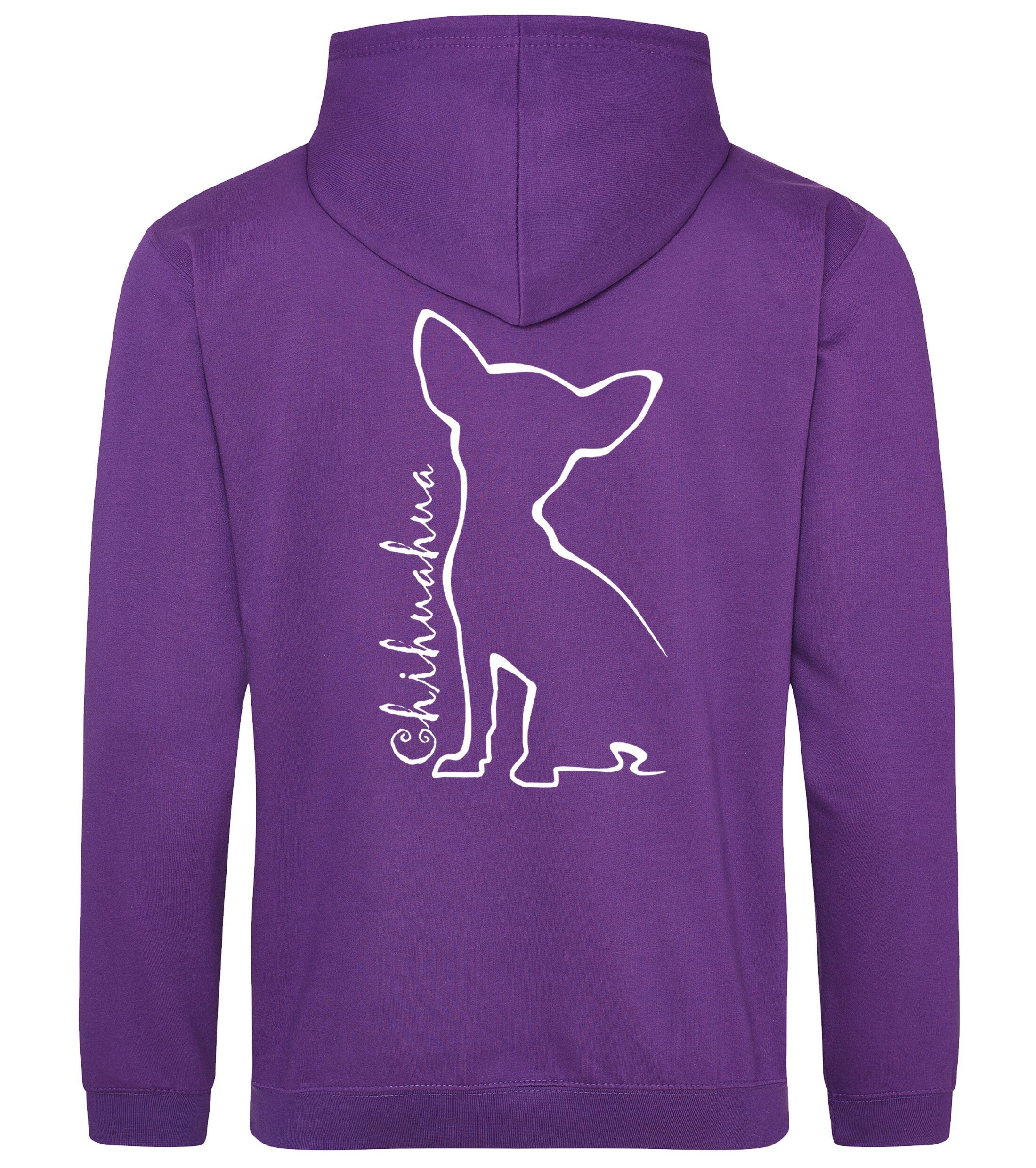 Chihuahua Dog Breed Design Pullover Hoodie – Cozy and Stylish for Chihuahua Enthusiasts