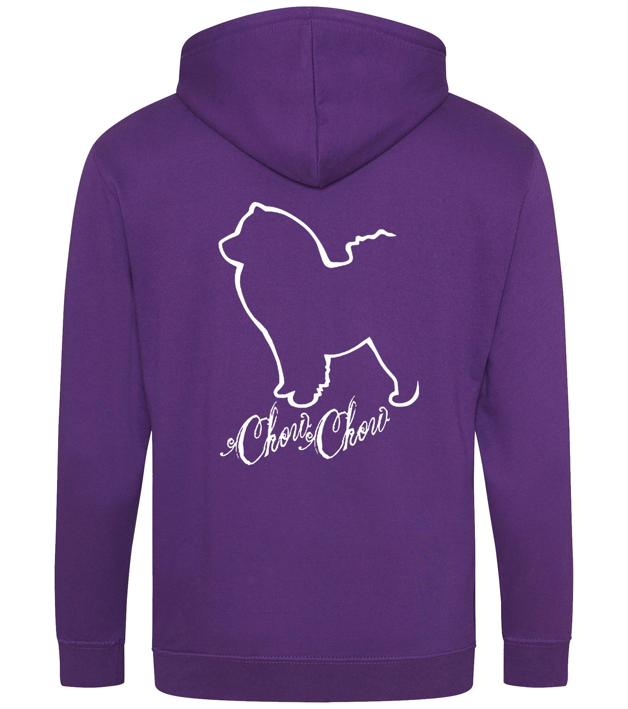Chow Chow Dog Breed Design Zipped Hoodie – Comfort, Style, and Chow Chow Pride