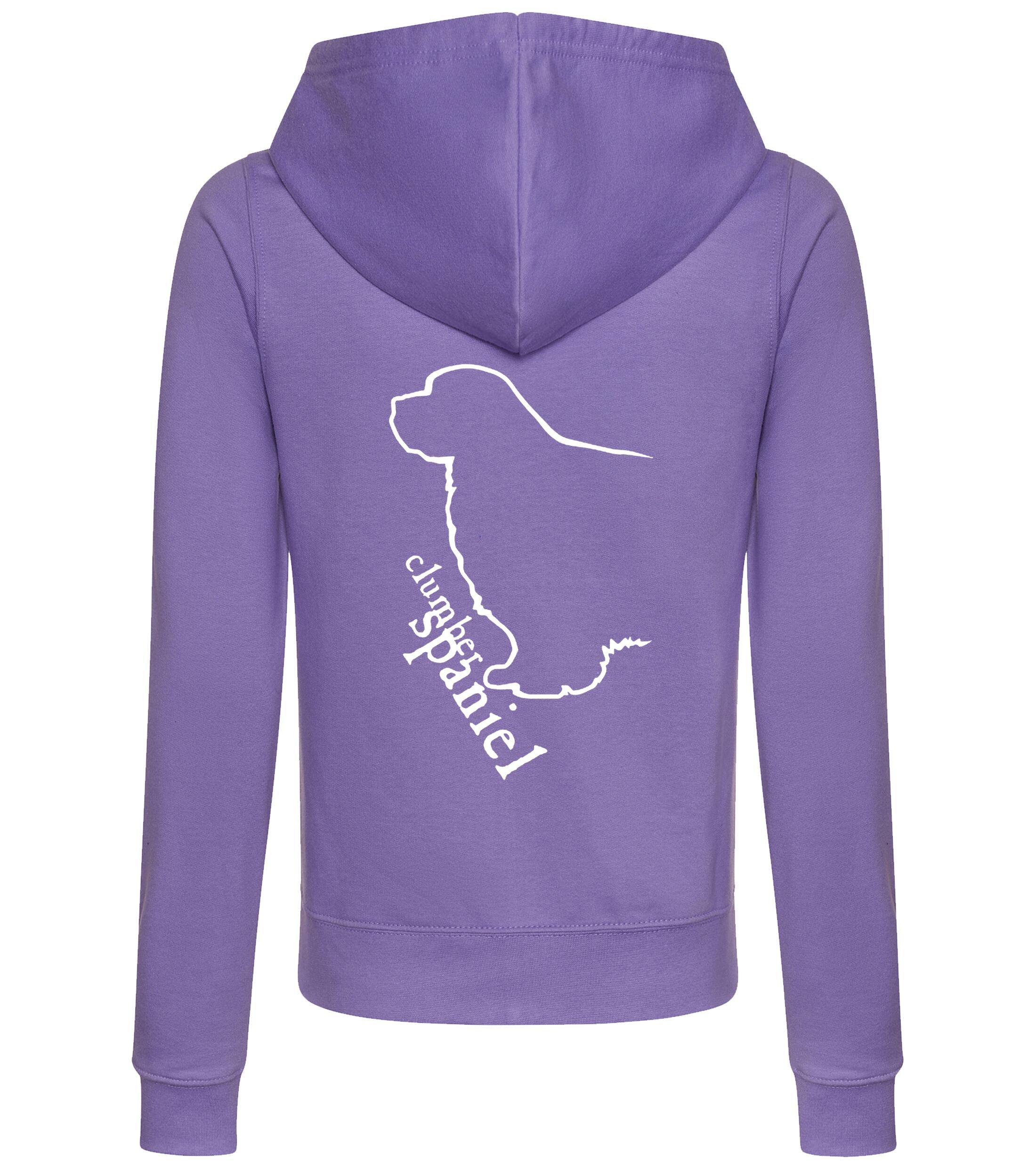 Clumber Spaniel Dog Breed Women’s Zipped Hoodie – Cozy and Perfect for Clumber Spaniel Enthusiasts
