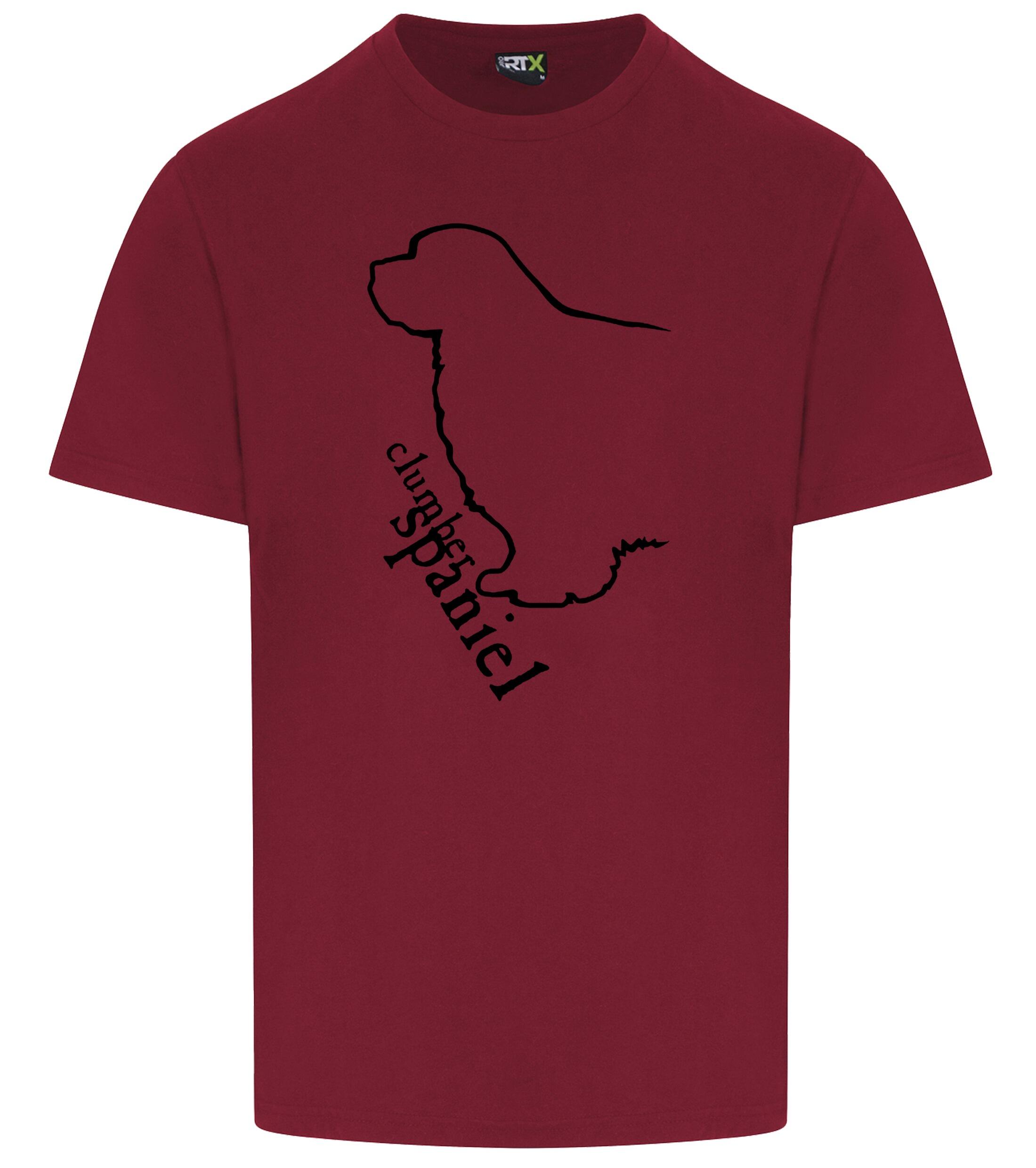Unisex Roundneck T-shirt with Clumber Spaniel Dog Breed Design – Essential Style for Clumber Spaniel Fans