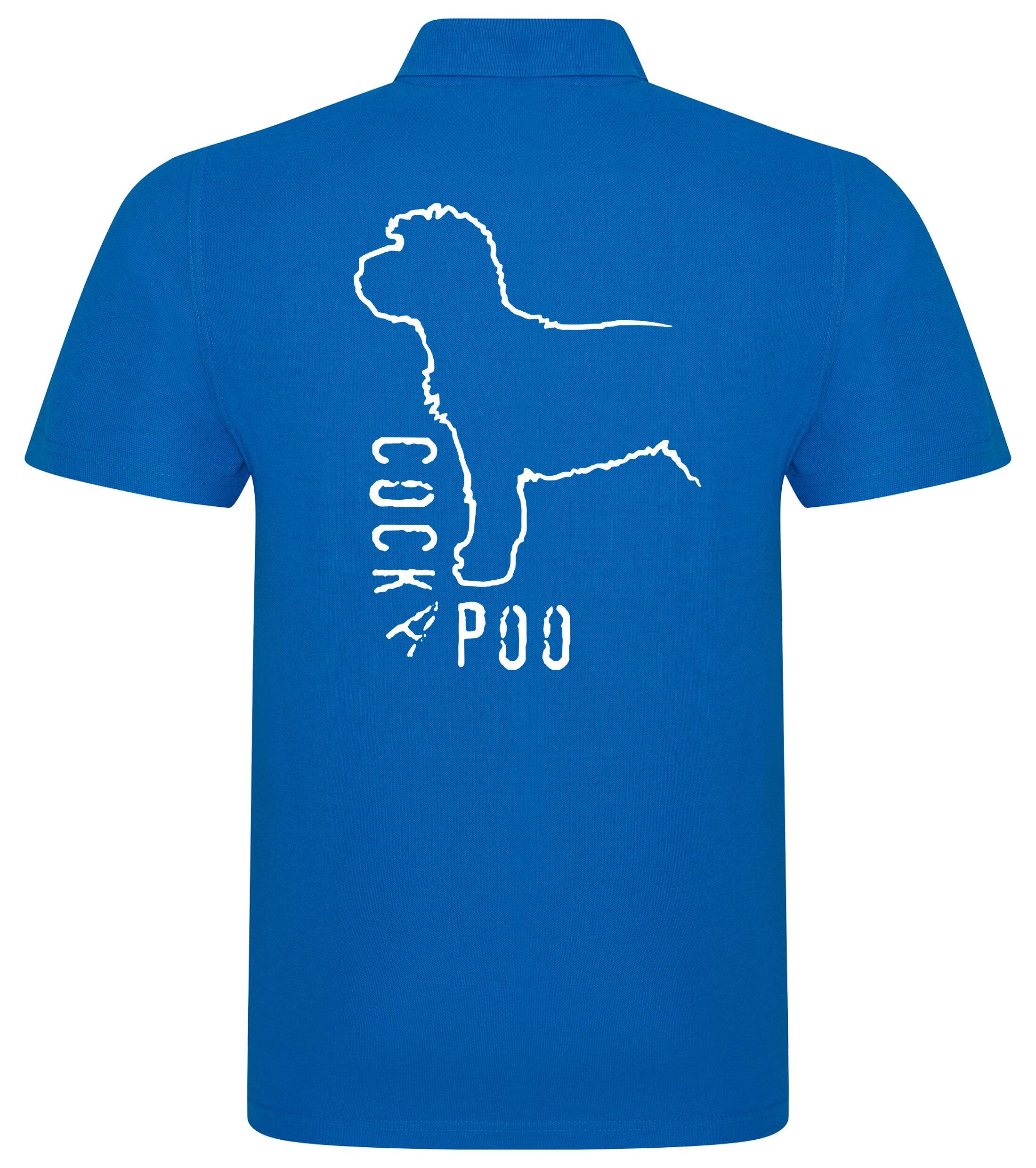 Unisex Cotton Polo with Cockapoo Dog Breed Design – Comfort and Style for Every Cockapoo Enthusiast