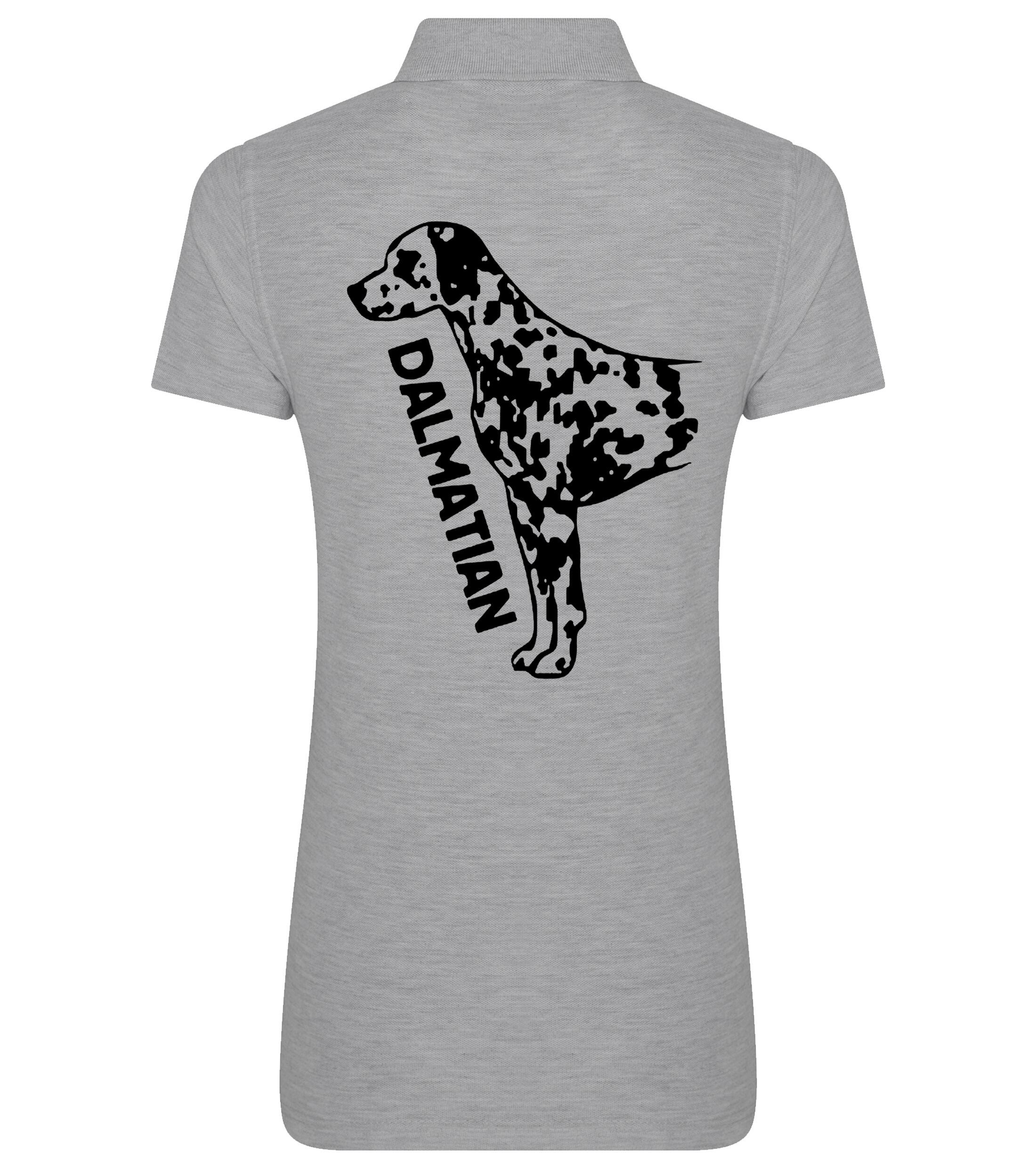 Dalmatian Dog Breed Design Women’s Cotton Polo – Elegance for Dalmatian Lovers