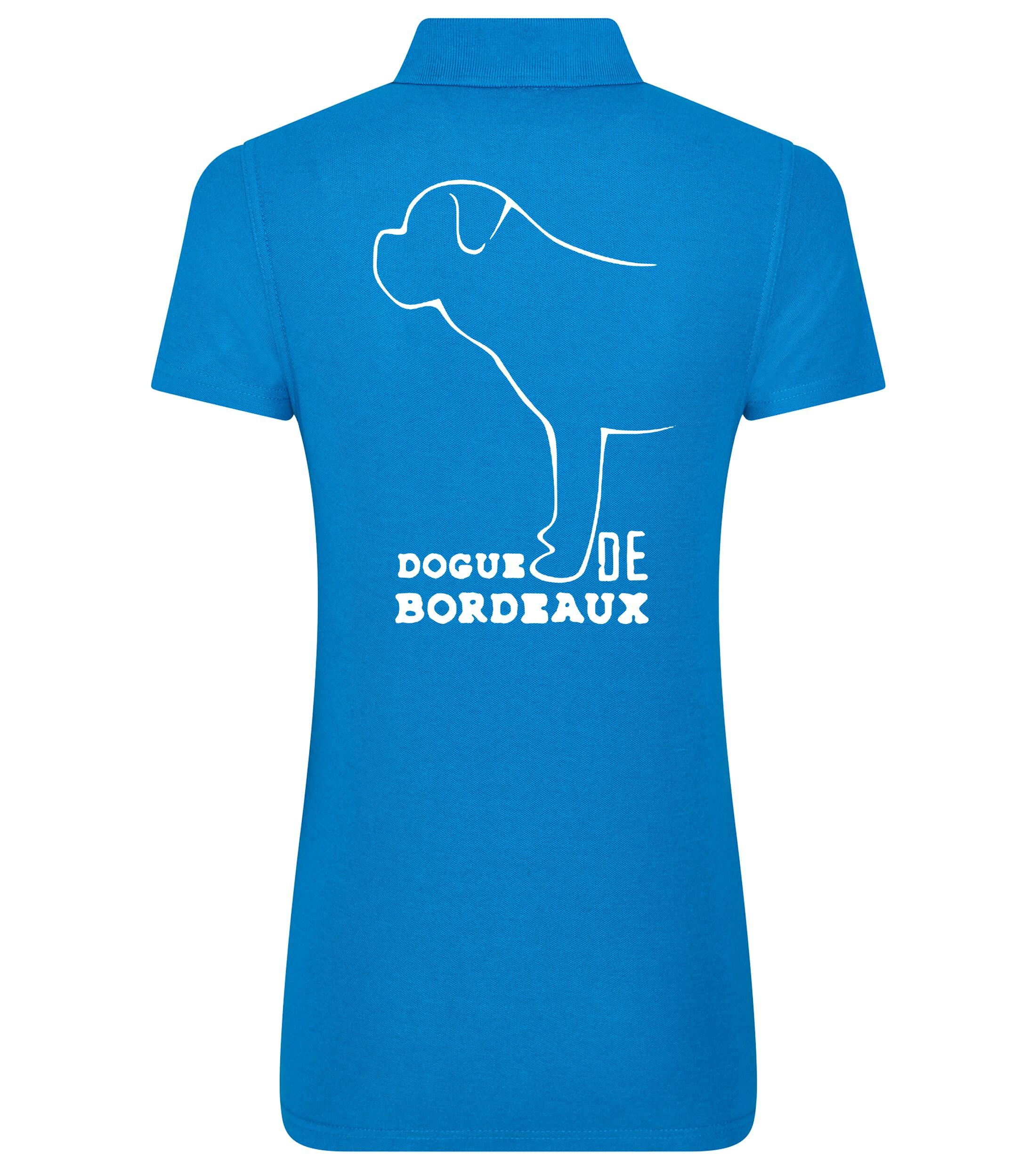Dogue De Bordeaux Dog Breed Design Women’s Cotton Polo – Elegance for Dogue De Bordeaux Lovers