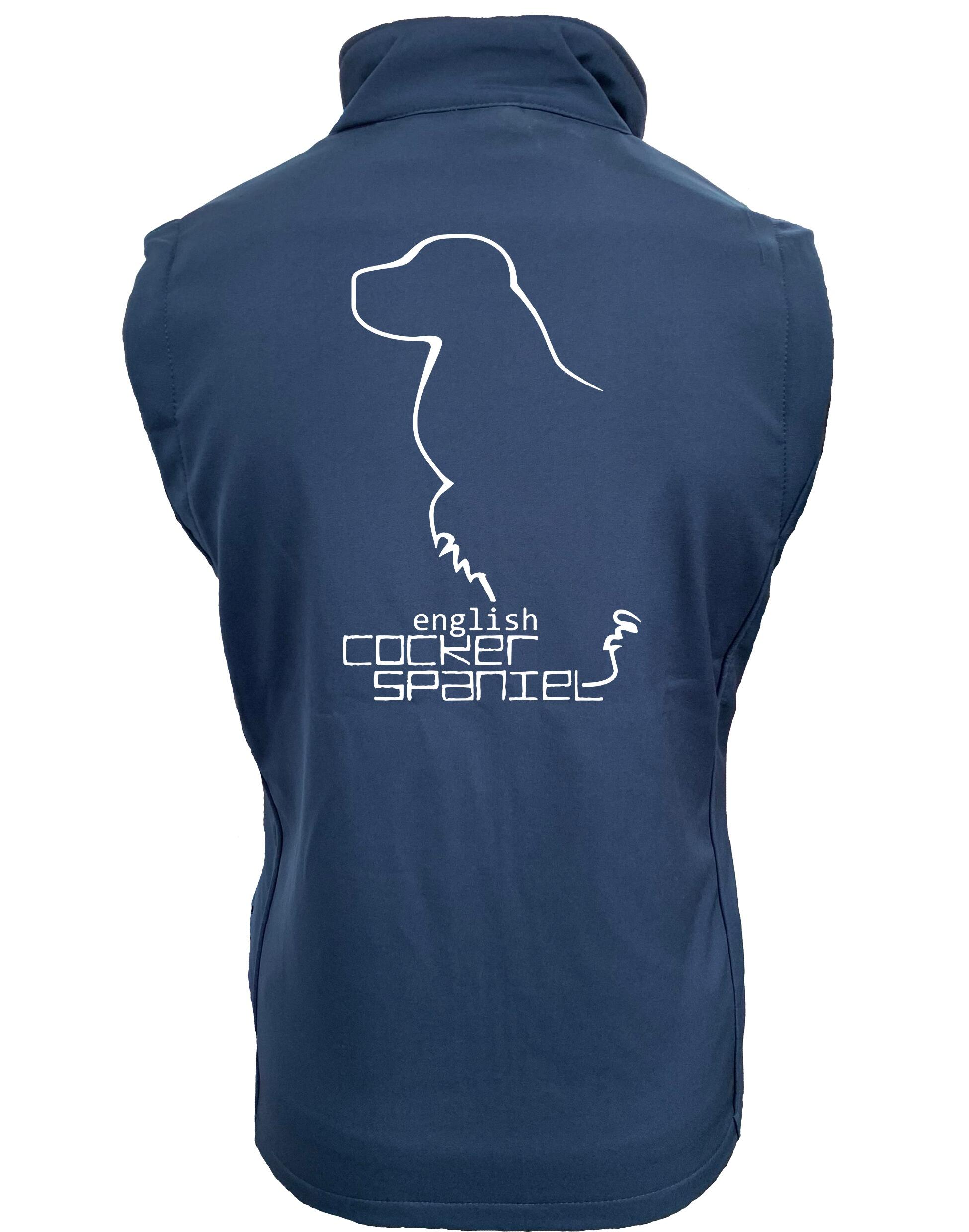 English Cocker Spaniel Unisex Softshell Jacket – The Ultimate Outdoor Jacket for Spaniel Lovers