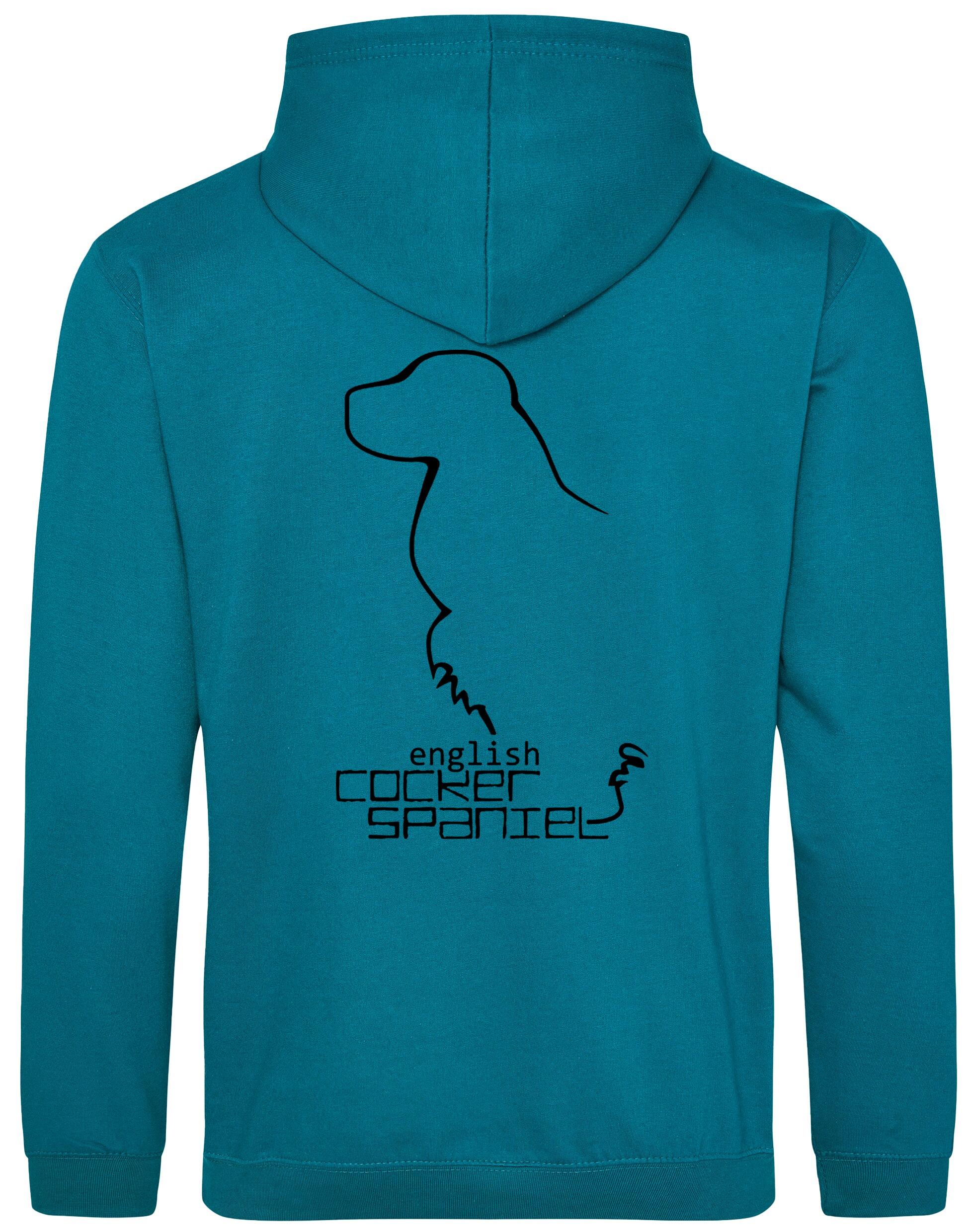 English Cocker Spaniel Dog Breed Design Pullover Hoodie – Cozy Comfort for Spaniel Lovers