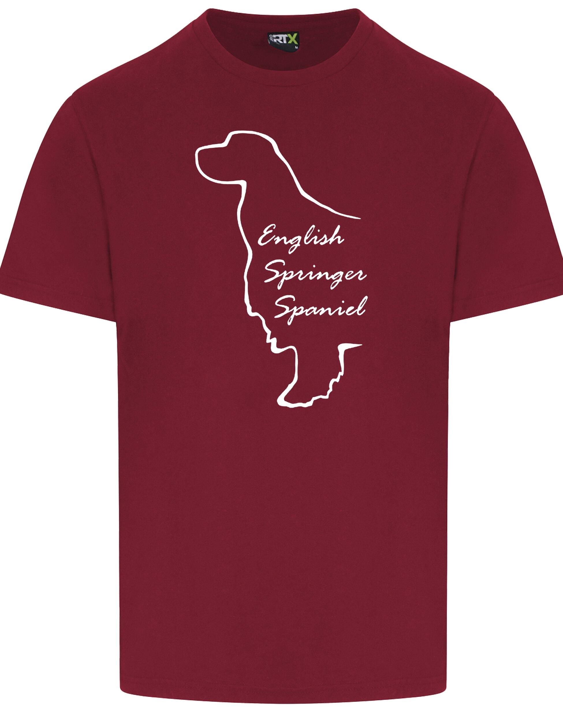 English Springer Spaniel Unisex Roundneck T-Shirt – Style for Every Springer Enthusiast