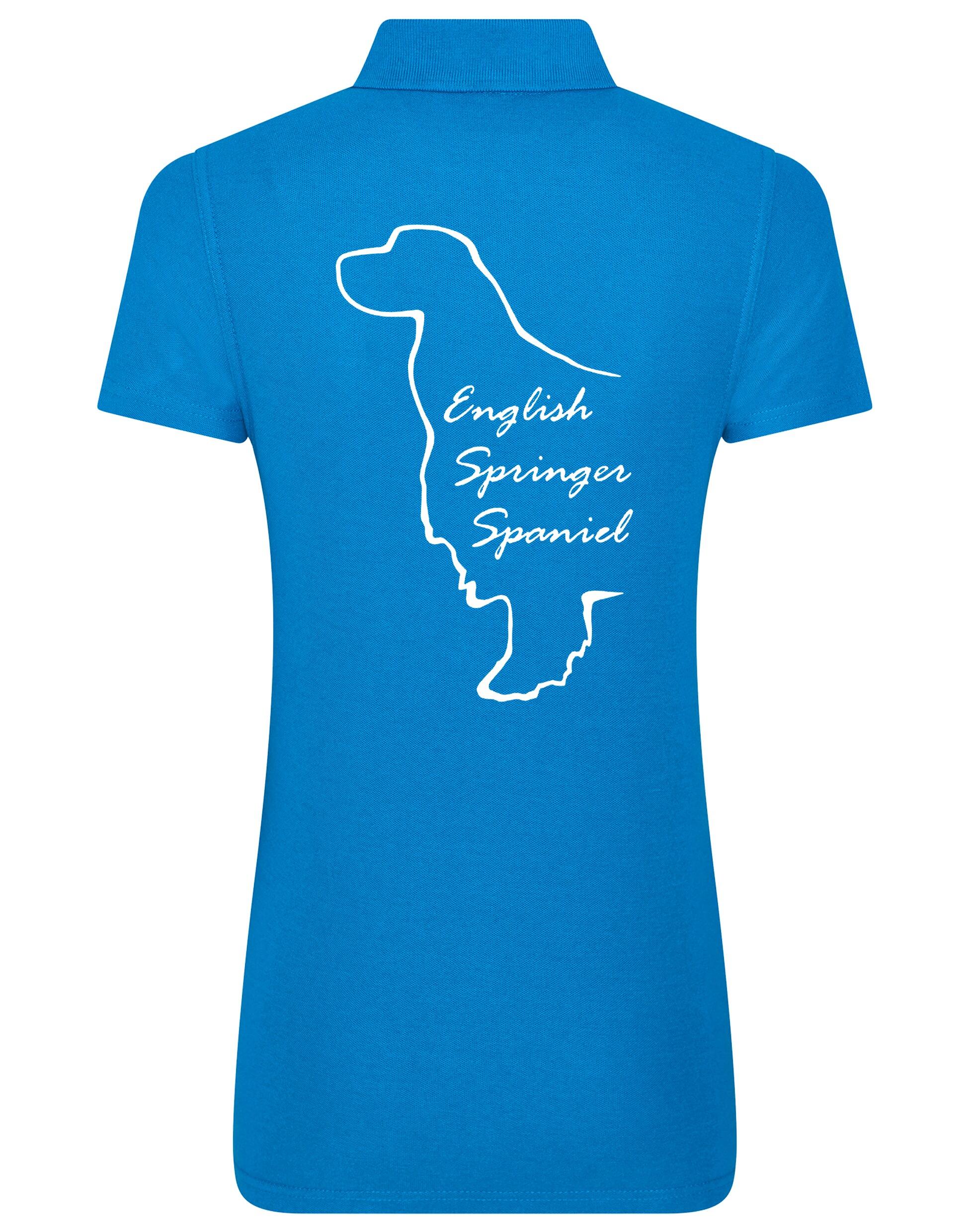 English Springer Spaniel Women’s Cotton Polo – Style for Every Springer Enthusiast