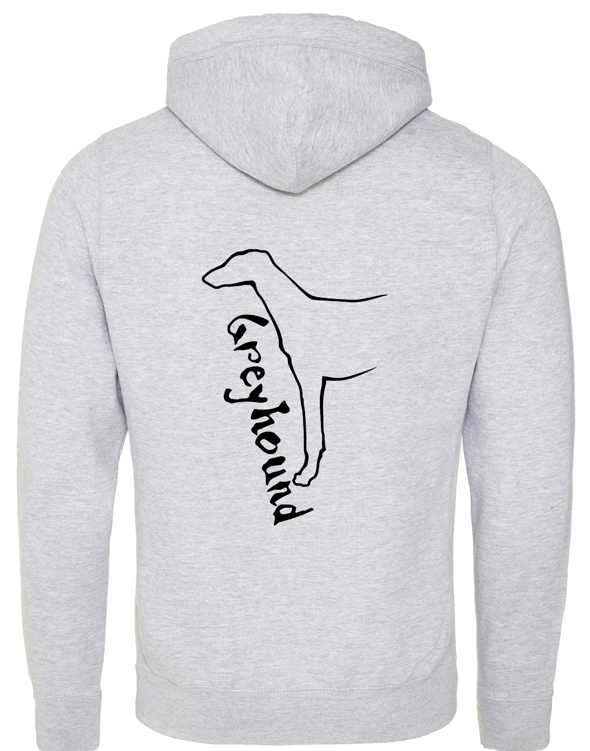 Unisex Greyhound crossneck pullover hoodie with exclusive breed graphic, premium heavy-blend fabric, brushed fleece interior, and kangaroo pocket, perfect for dog lovers.