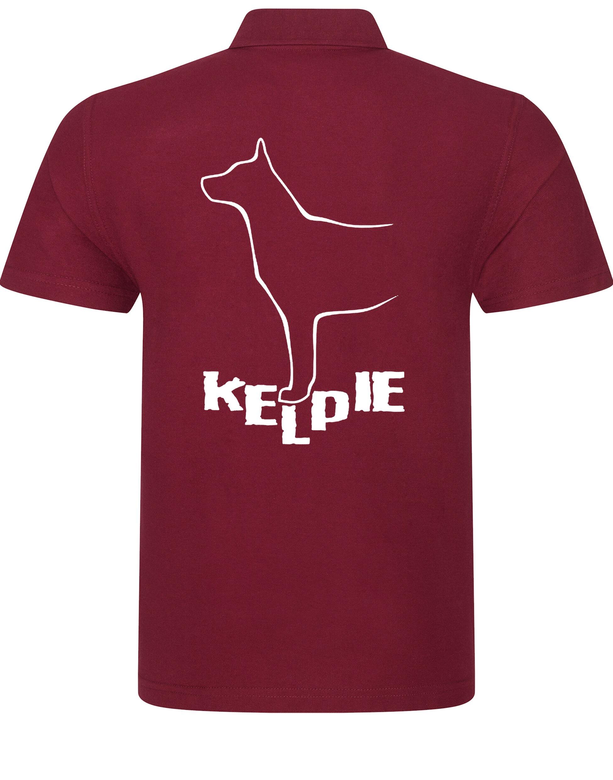 Unisex Cotton Polo featuring exclusive Kelpi design with a relaxed fit, premium cotton fabric, and stylish comfort for all-day wear.