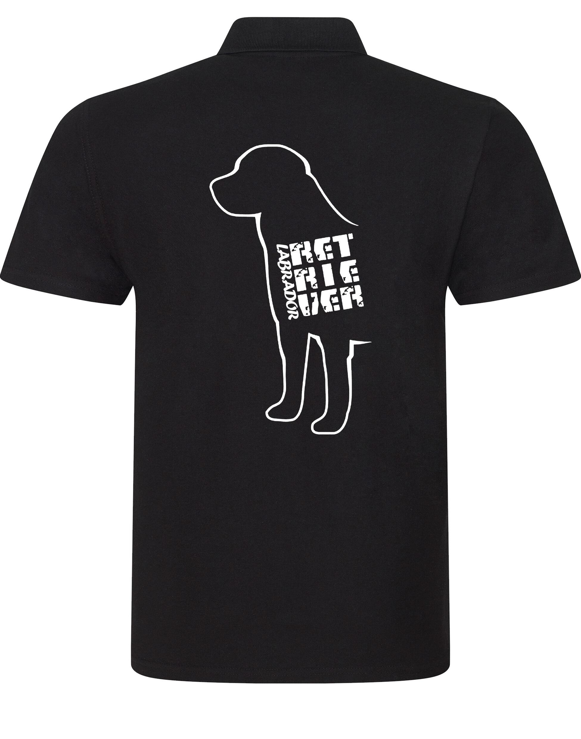 Unisex Cotton Polo featuring exclusive Labrador Retriever design, crafted from lightweight cotton with a relaxed fit for all-day comfort and style.