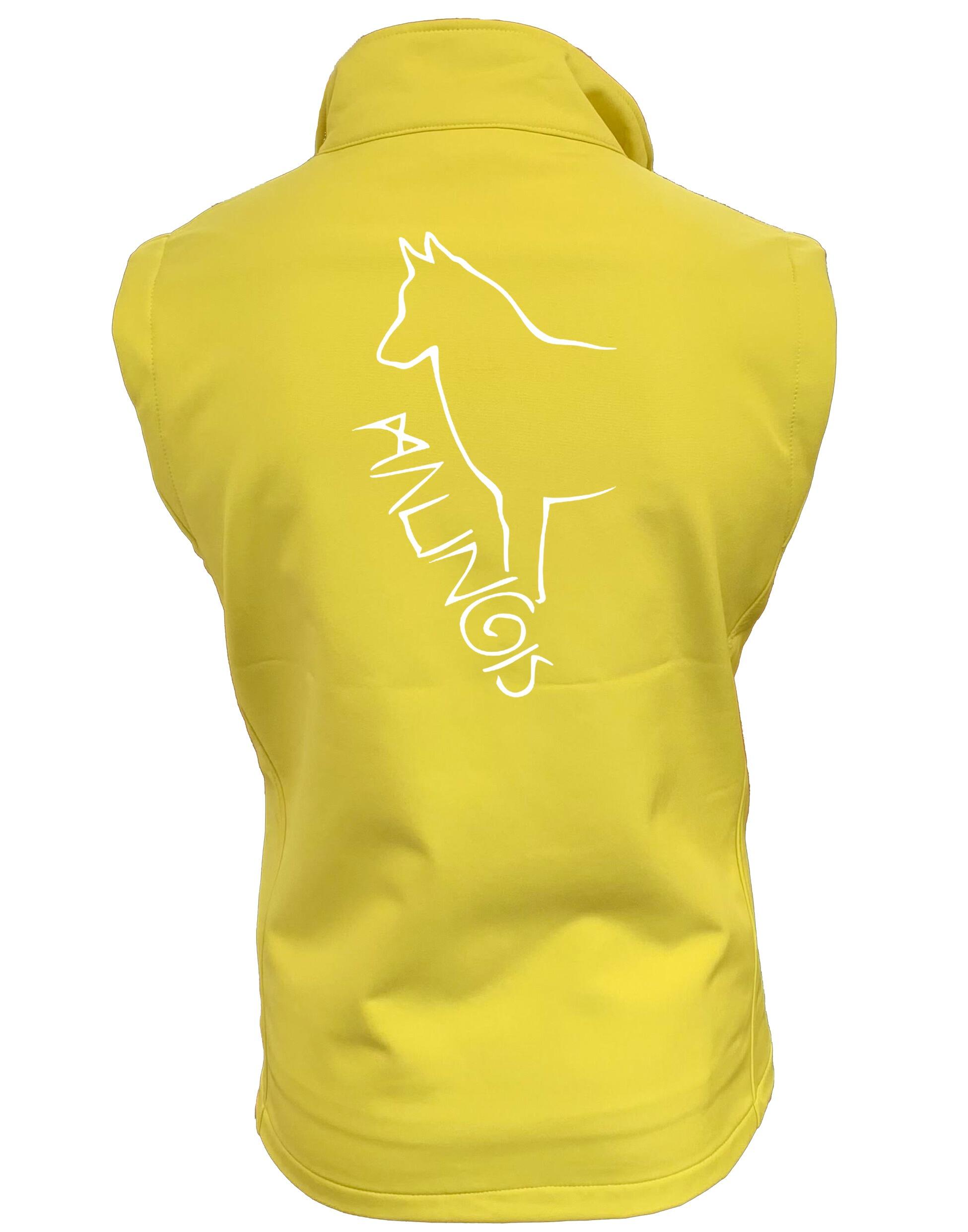 Malinois Women’s Softshell Gilet with exclusive breed design and customisation options.