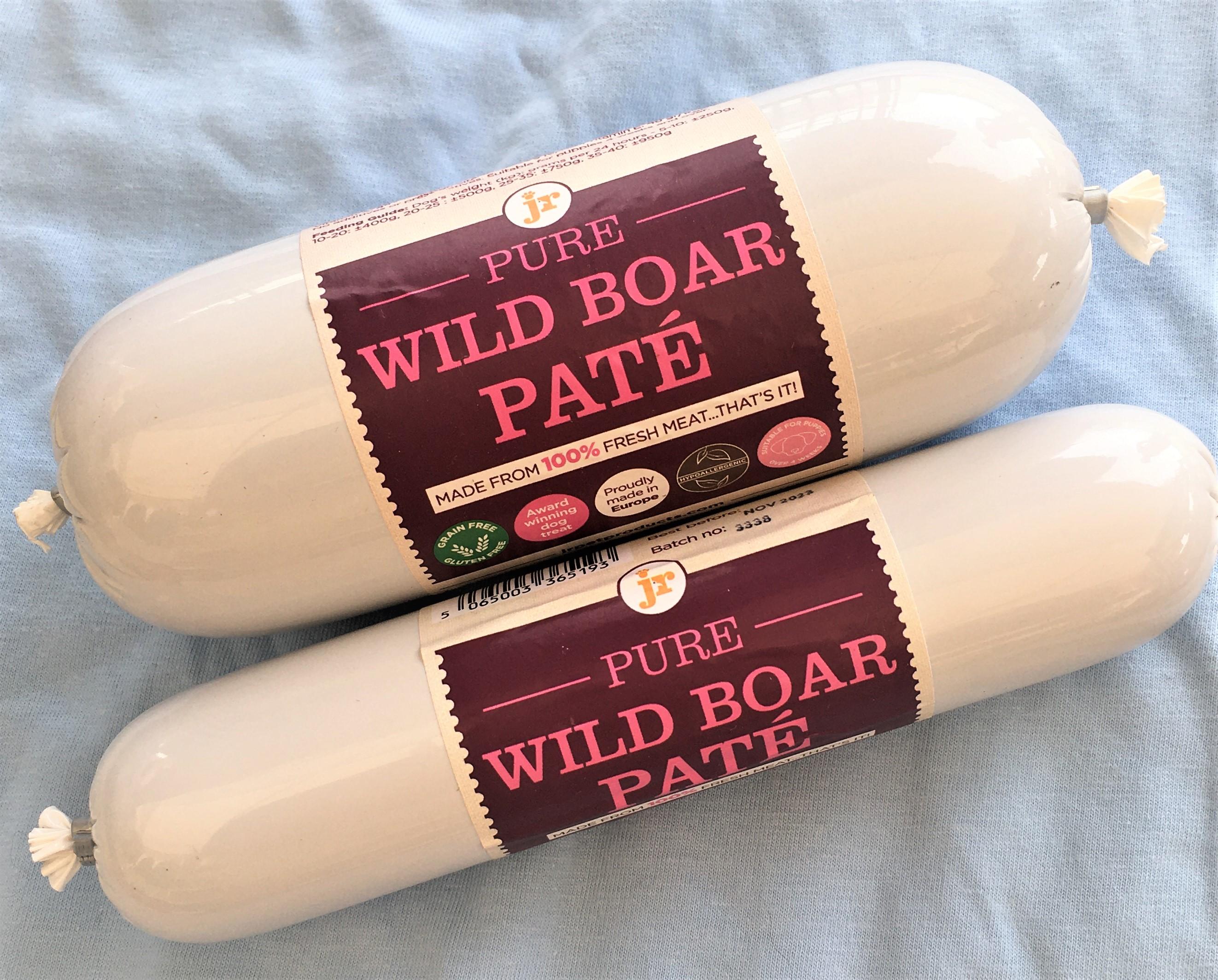 Premium JR Pure Wild Boar Paté: 100% Prime Cuts of Wild Boar