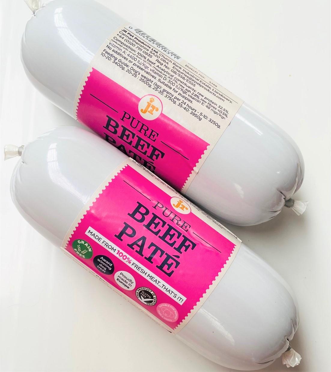 Premium JR Pure Beef Paté: 100% Prime Cuts of Beef