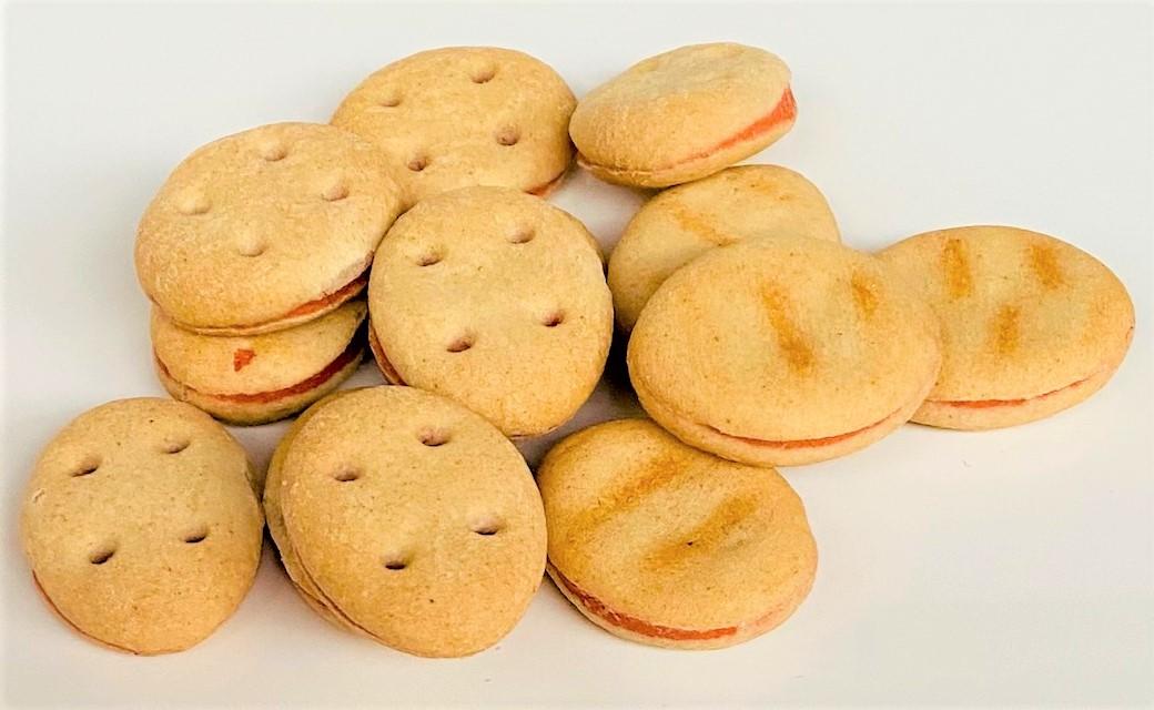 Salmon Burger Biscuits - Tasty oven baked Biscuit Treats