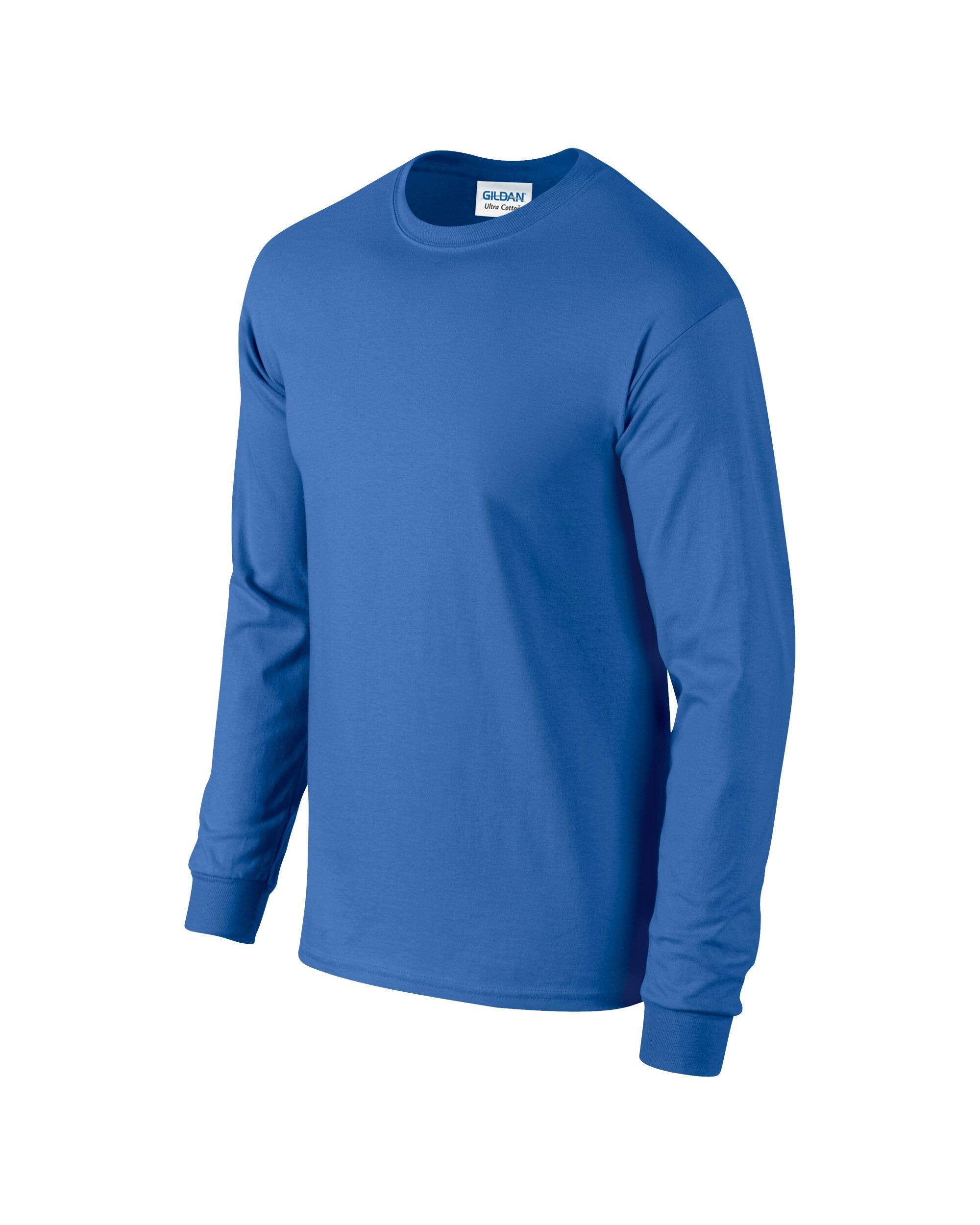 Ultra Cotton Long Sleeve Unisex T-Shirt Royal Blue