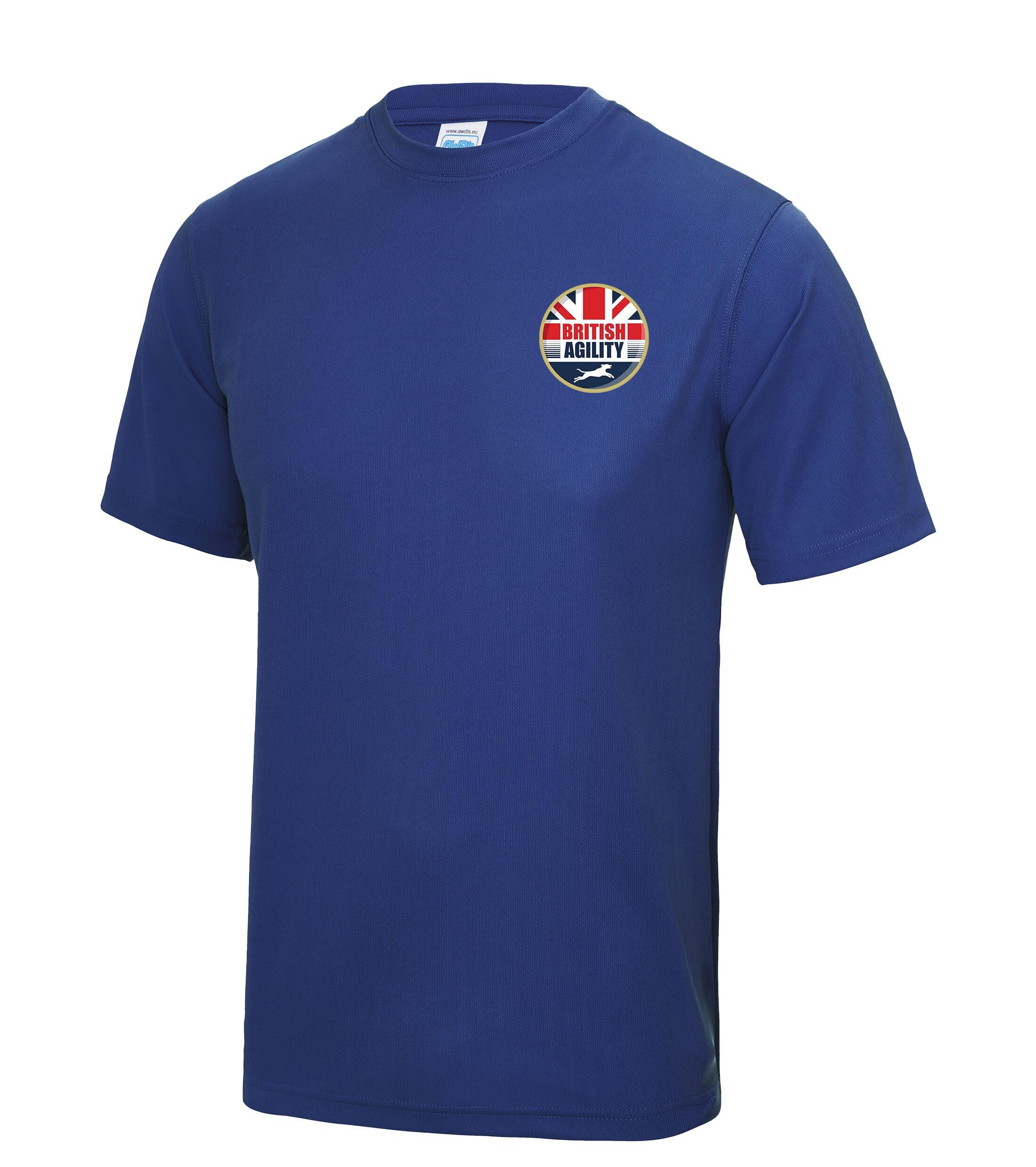British Agility 2023 Cool T-Shirt Royal Blue