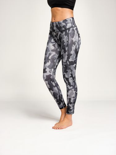 Performance Charcoal Camouflage Leggings