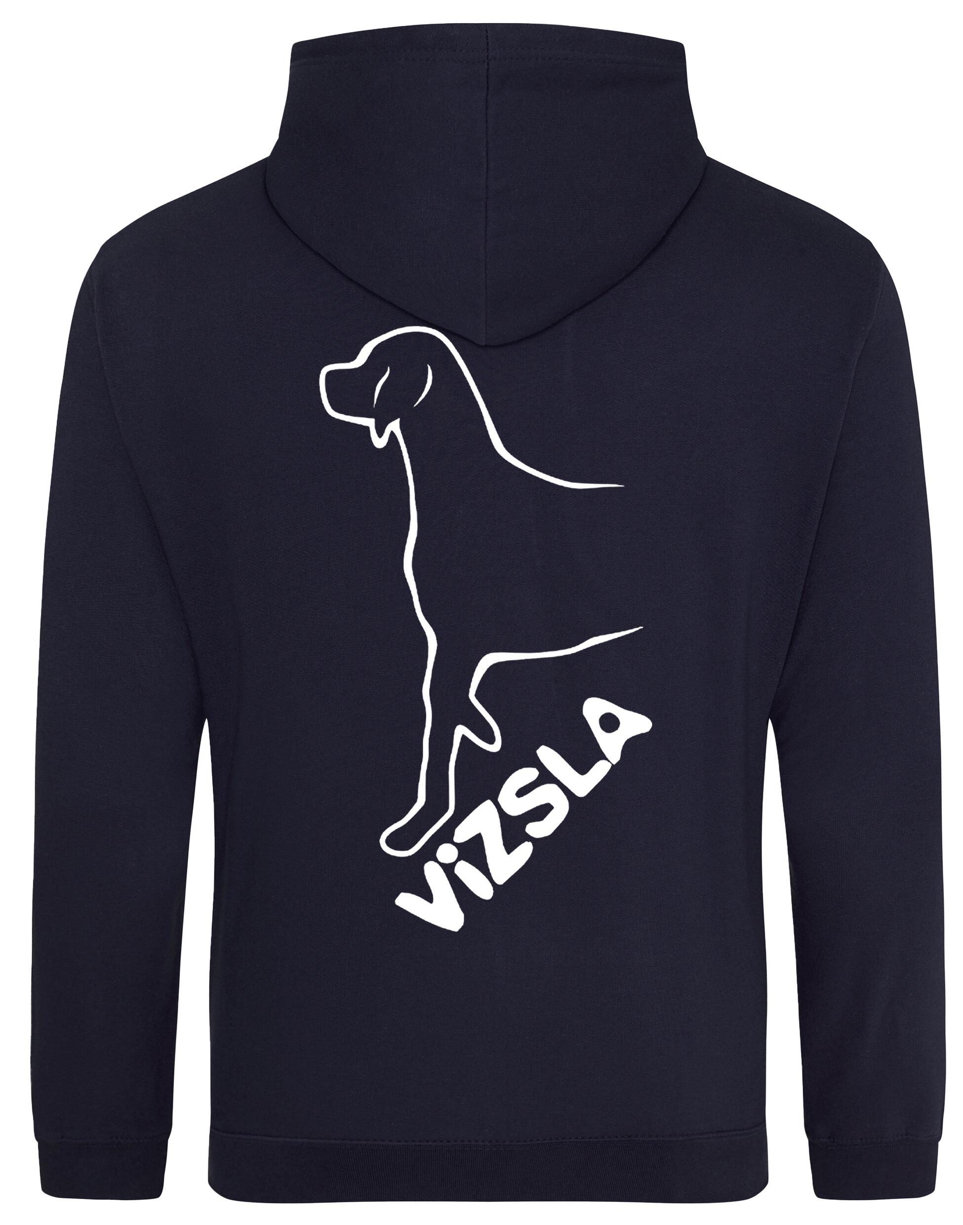 Vizsla Dog Breed Design Pullover Hoodie – Style and Comfort for Dog Lovers
