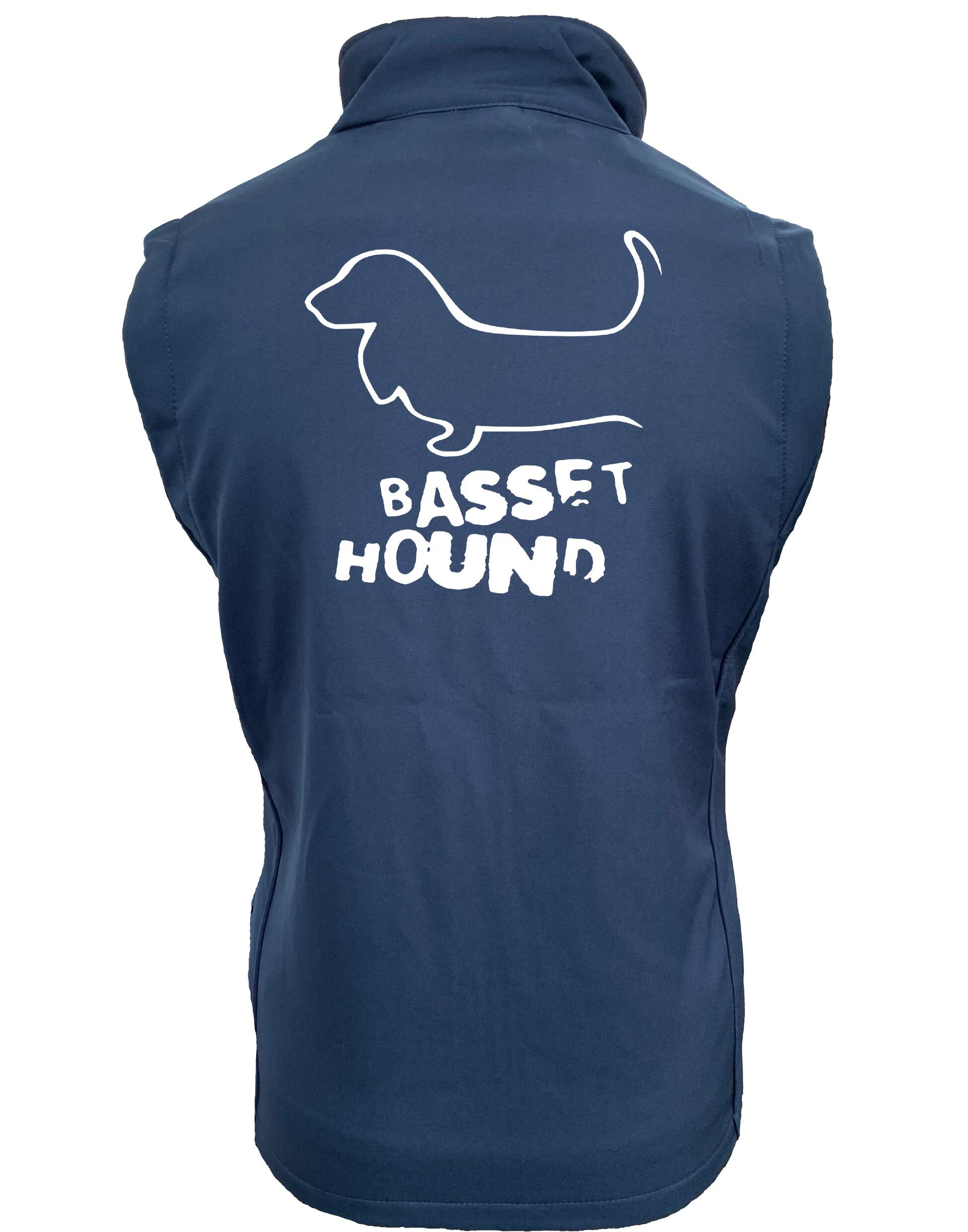 Women’s Basset Hound Softshell Jacket – Style and Comfort for Dog Lovers