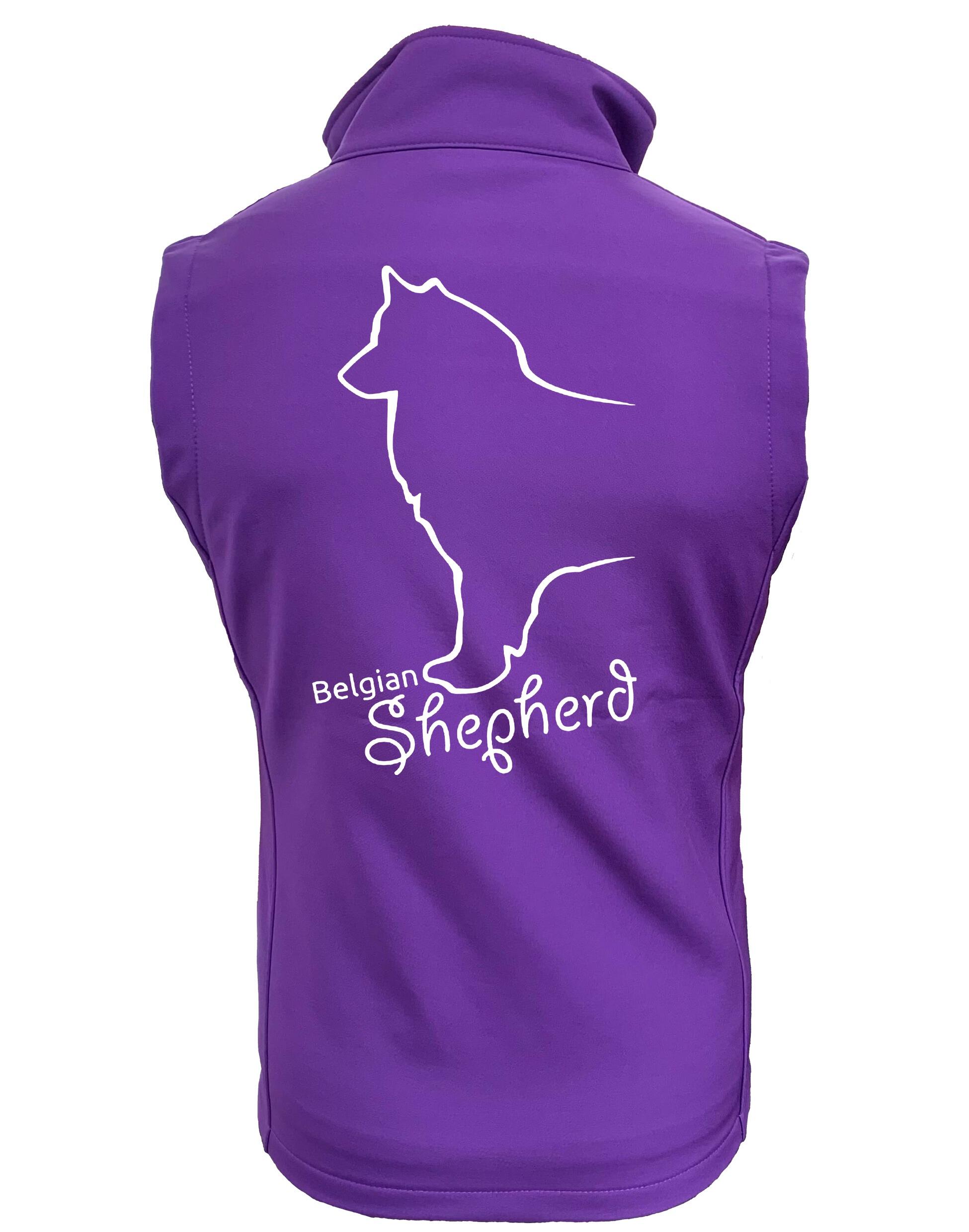 Unisex Belgian Shepherd Softshell Gilet – Style Meets Comfort for Belgian Shepherd Lovers