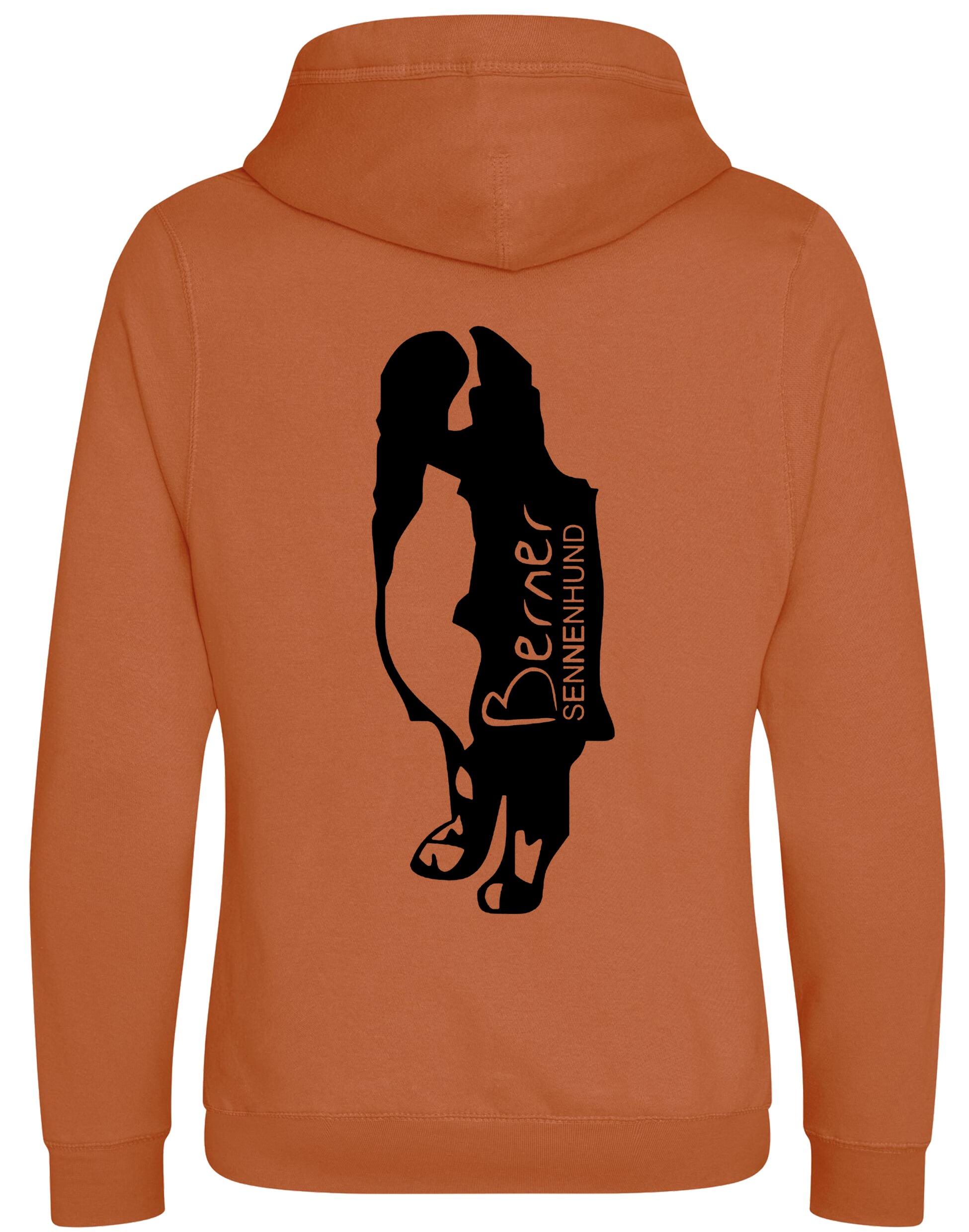 Berner Sennenhund Dog Breed Design Unisex Crossneck Pullover Hoodie