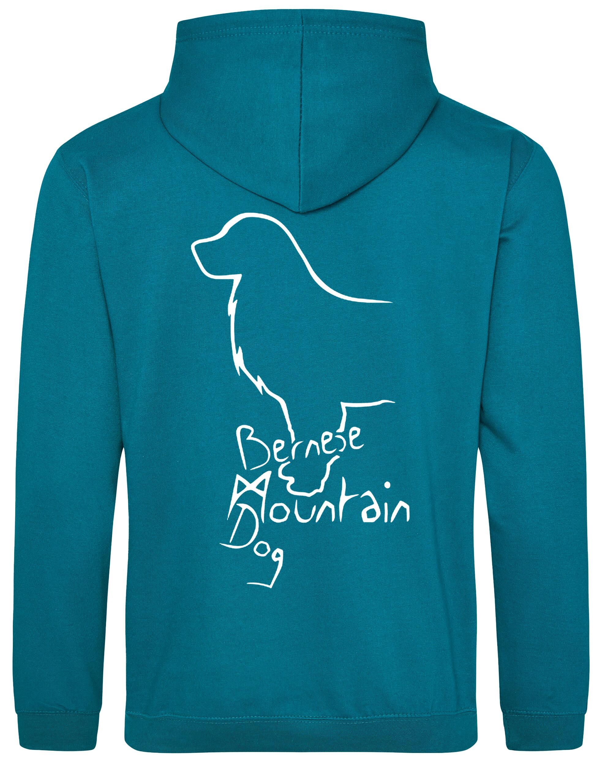 Bernese Mountain Dog Dog Breed Design Pullover Hoodie – Style and Comfort for Dog Lovers