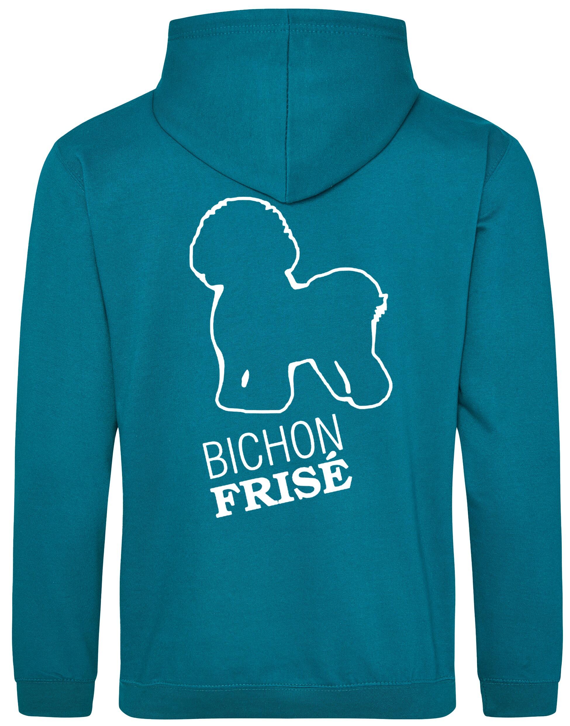 Bichon Frise Dog Breed Design Pullover Hoodie – Style and Comfort for Dog Lovers