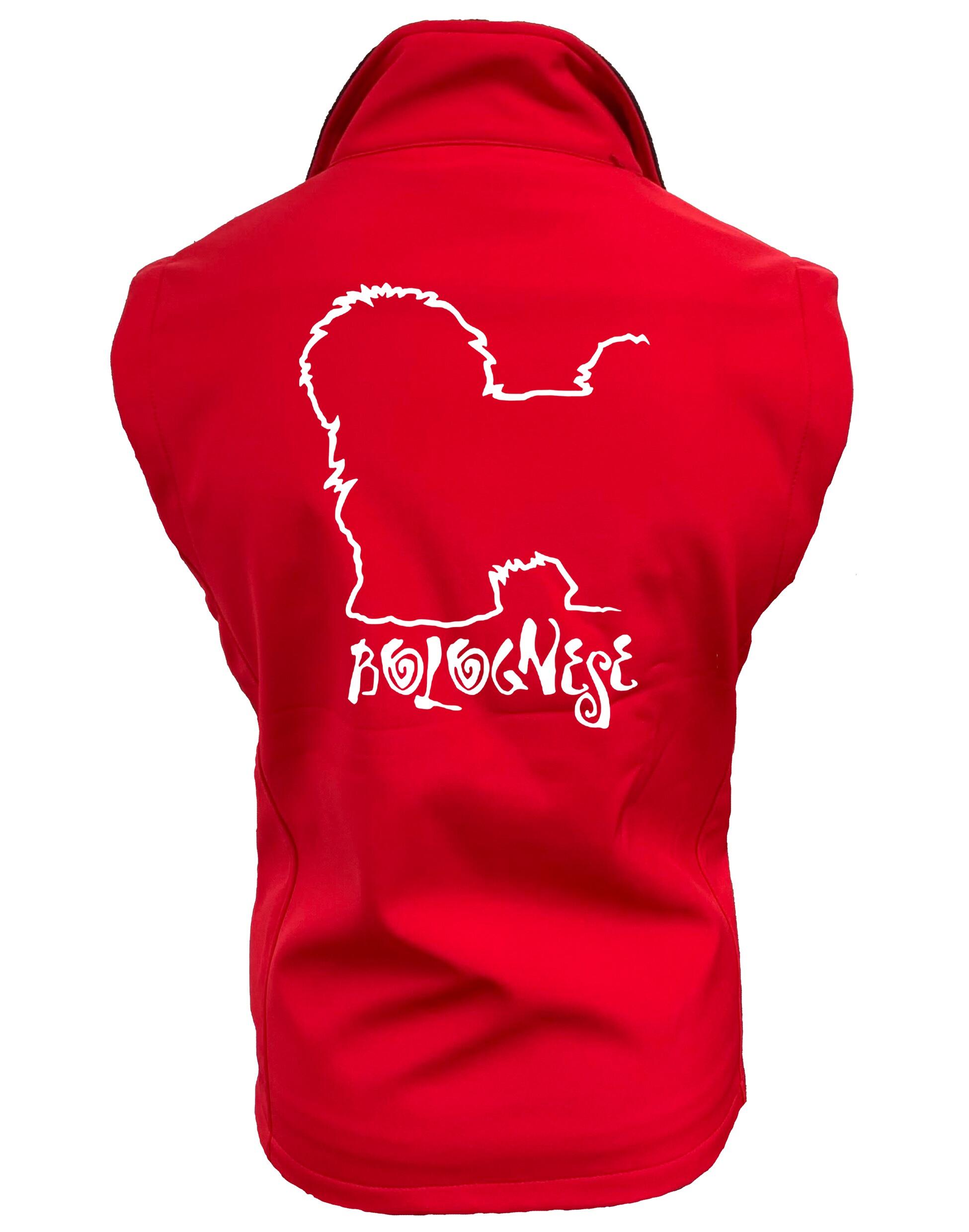 Unisex Bolognese Softshell Gilet – Style Meets Comfort for Bolognese Lovers