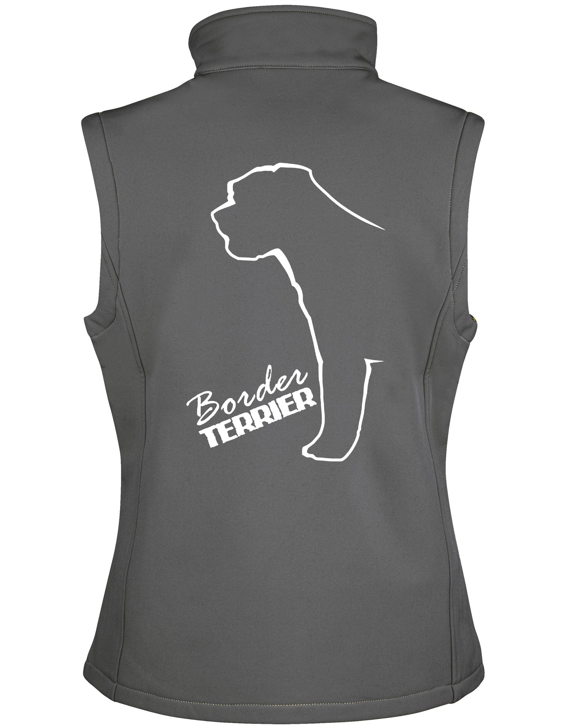Unisex Border Terrier Softshell Jacket – The Ideal Outdoor Companion for Border Terrier Lovers