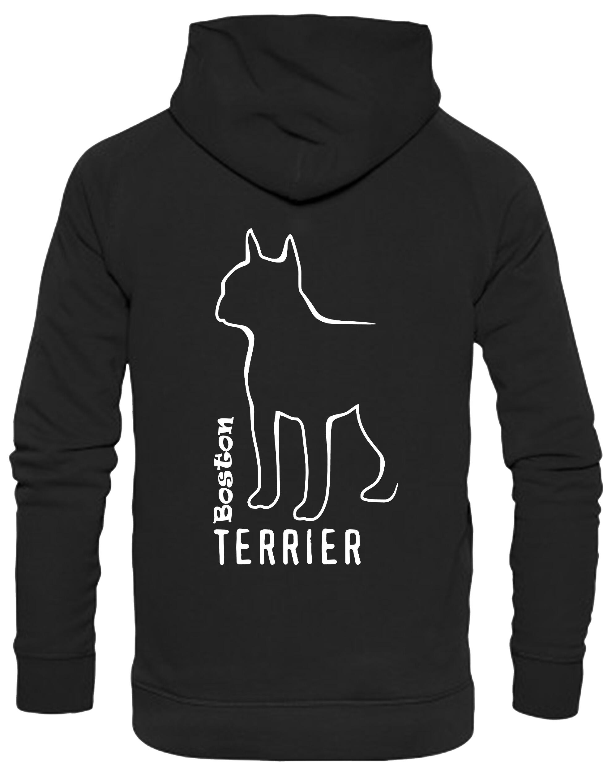 Boston Terrier Dog Breed Design Pullover Hoodie – Style and Comfort for Dog Lovers