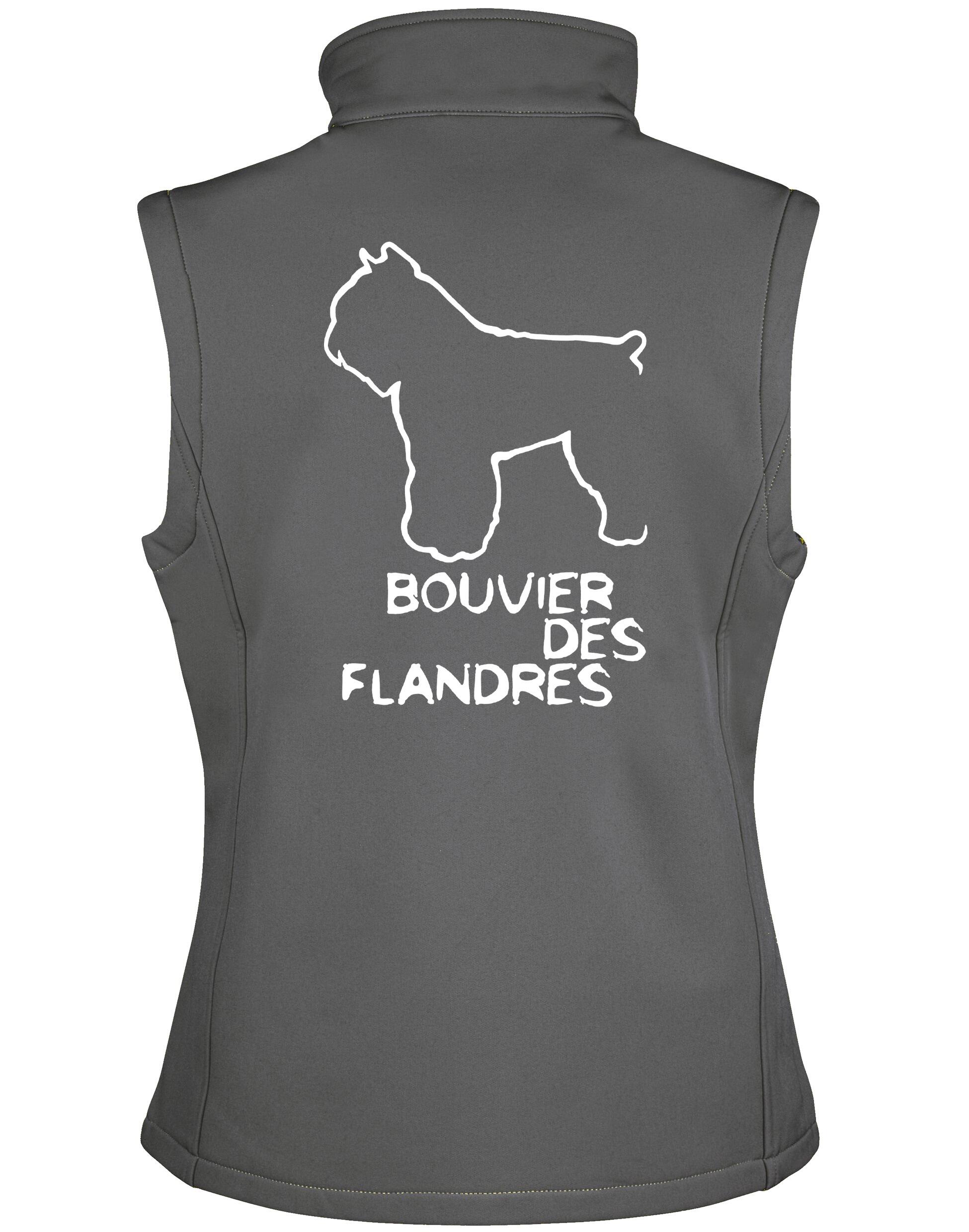Unisex Bouvier des Flandres Softshell Jacket – The Perfect Outdoor Companion for Bouvier Lovers