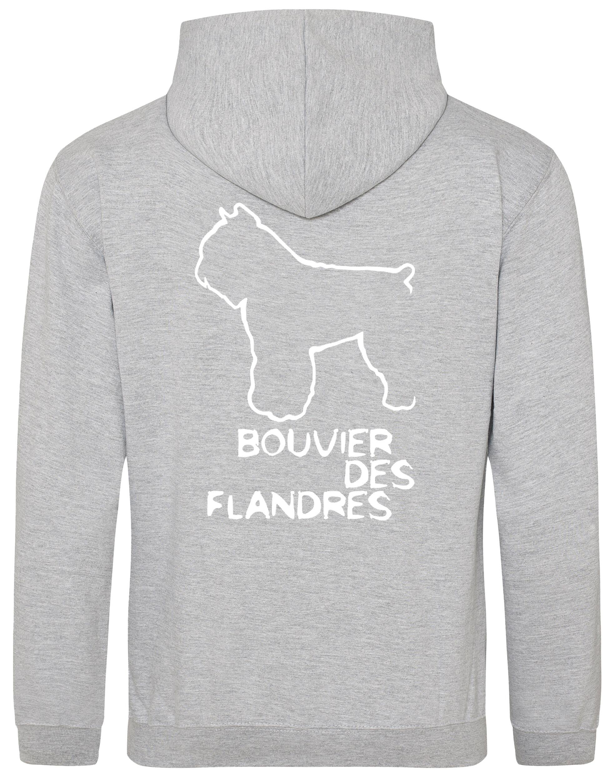 Bouvier des Flandres Dog Breed Design Pullover Hoodie – Style and Comfort for Bouvier Lovers