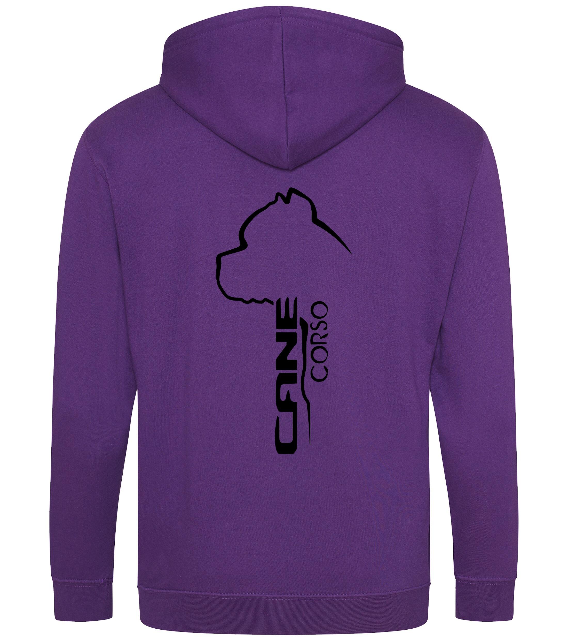 Cane Corso Dog Breed Design Zipped Hoodie – Comfort, Style, and Cane Corso Pride