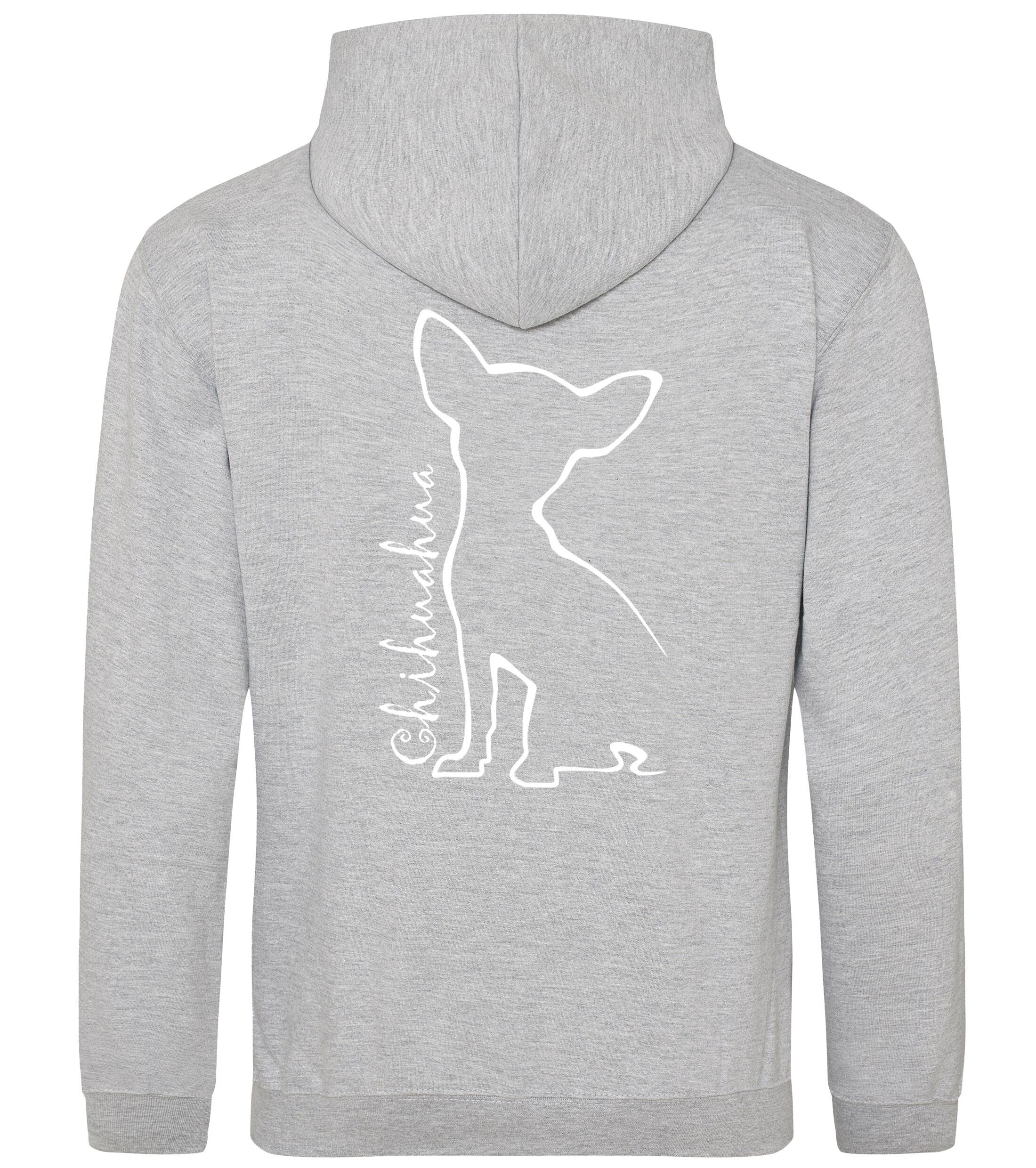 Chihuahua Dog Breed Design Pullover Hoodie – Cozy and Stylish for Chihuahua Enthusiasts