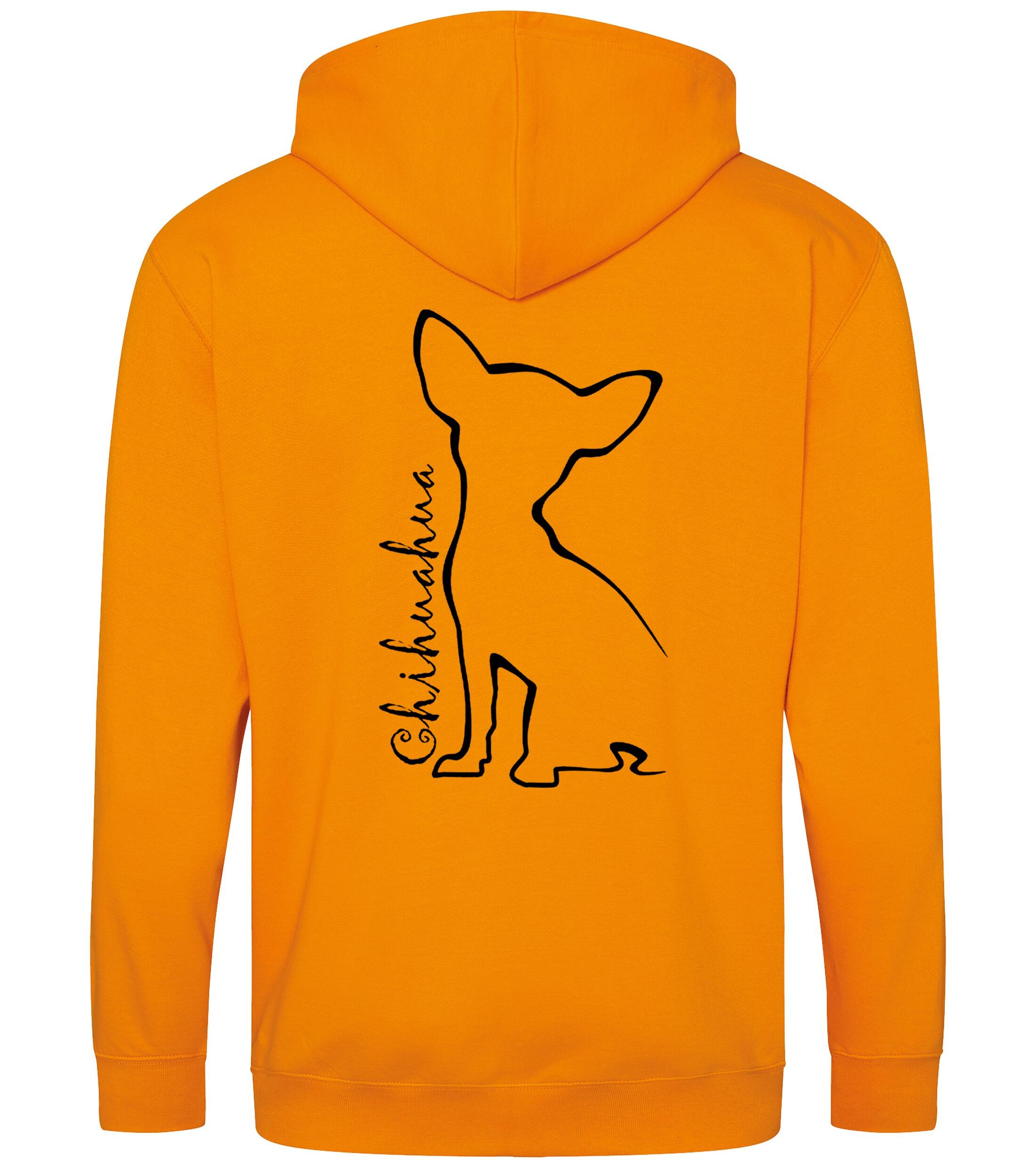 Chihuahua Dog Breed Design Zipped Hoodie – Comfort, Style, and Chihuahua Pride