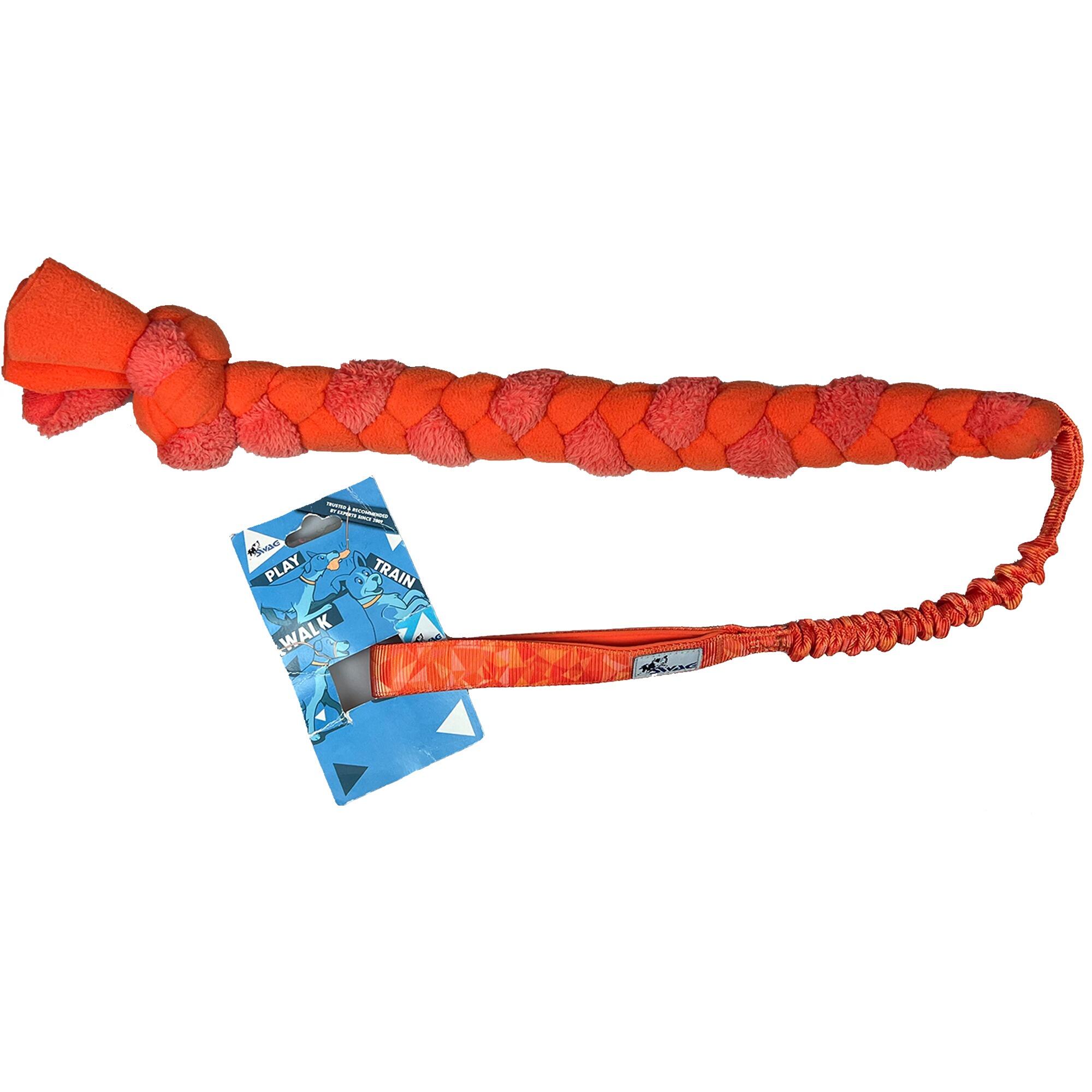 SwagK9 Ultimate Big Braid Bungee Toy – Durable & Interactive Tug Play