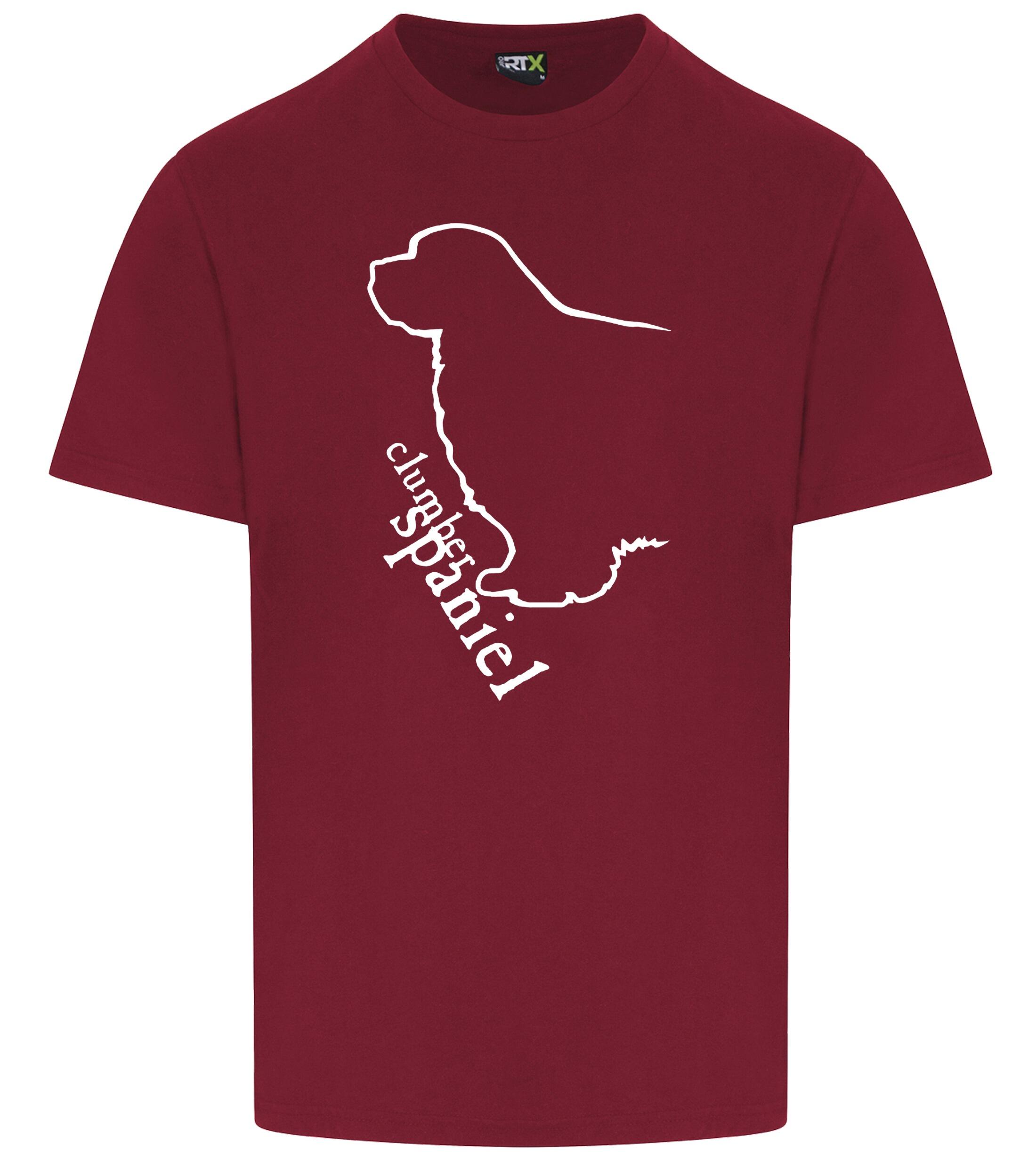 Unisex Roundneck T-shirt with Clumber Spaniel Dog Breed Design – Essential Style for Clumber Spaniel Fans