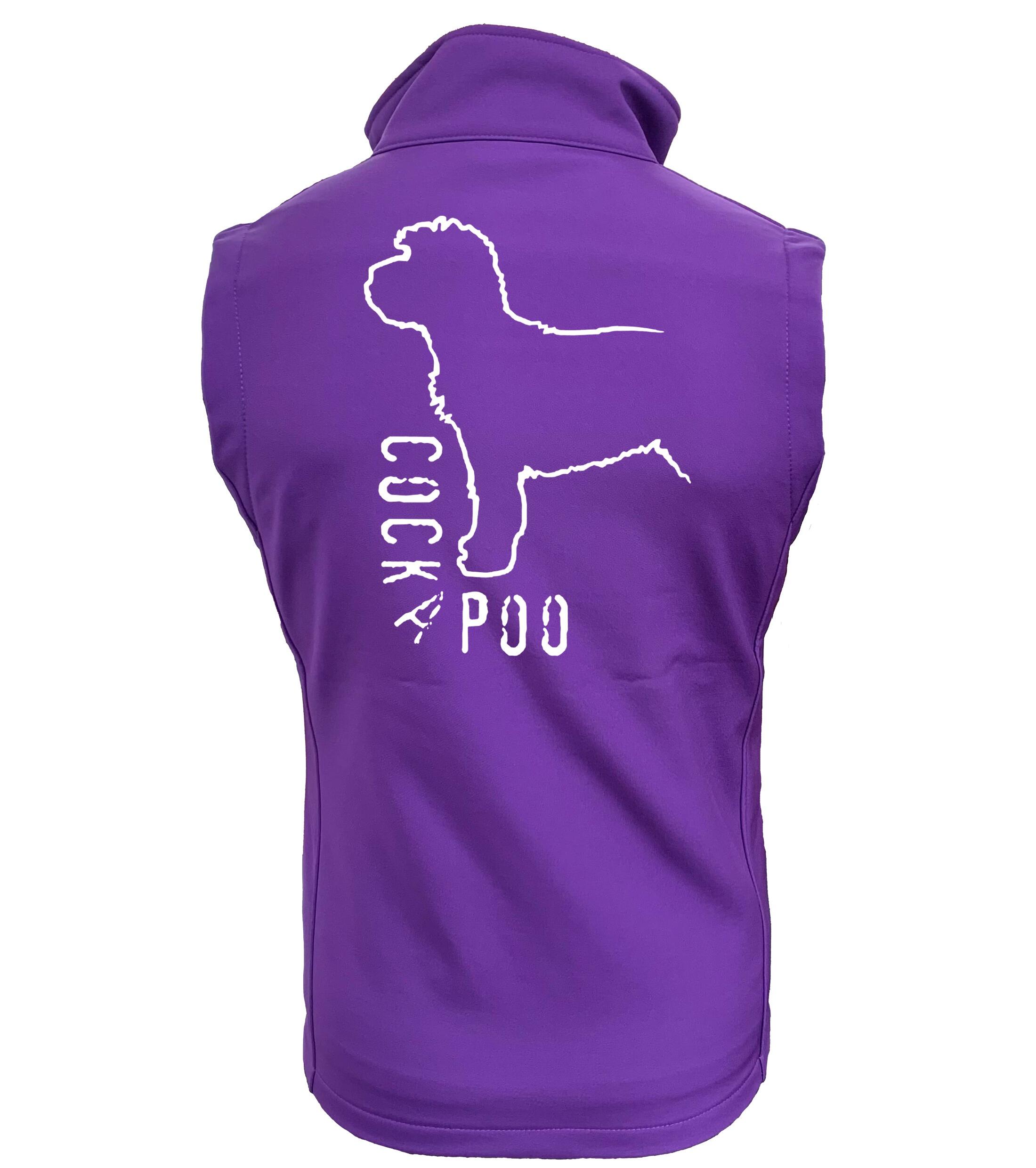 Cockapoo Dog Breed Design Women’s Softshell Gilet – Style Meets Functionality