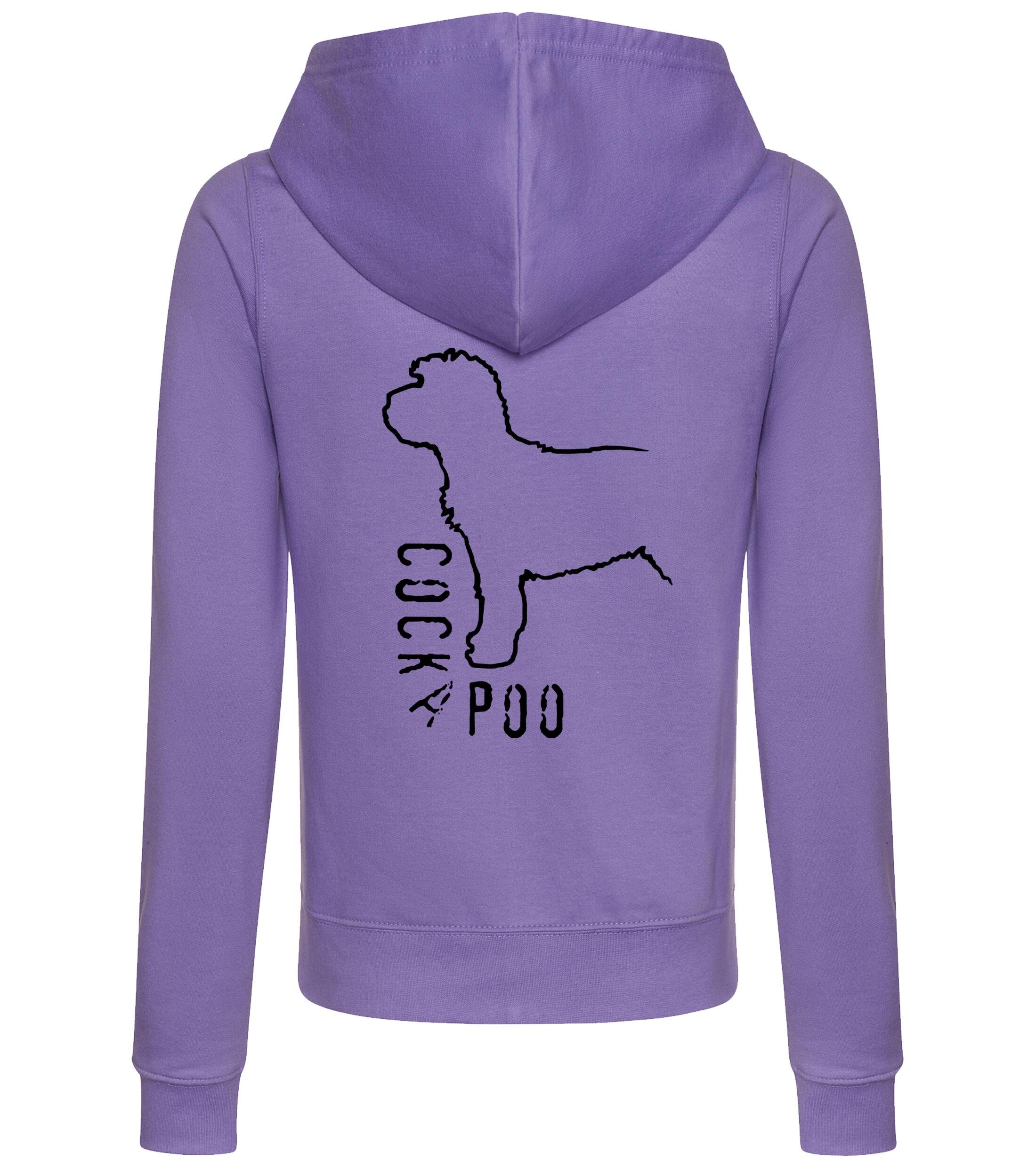 Cockapoo Dog Breed Women’s Zipped Hoodie – Cozy, Stylish, and Perfect for Cockapoo Enthusiasts