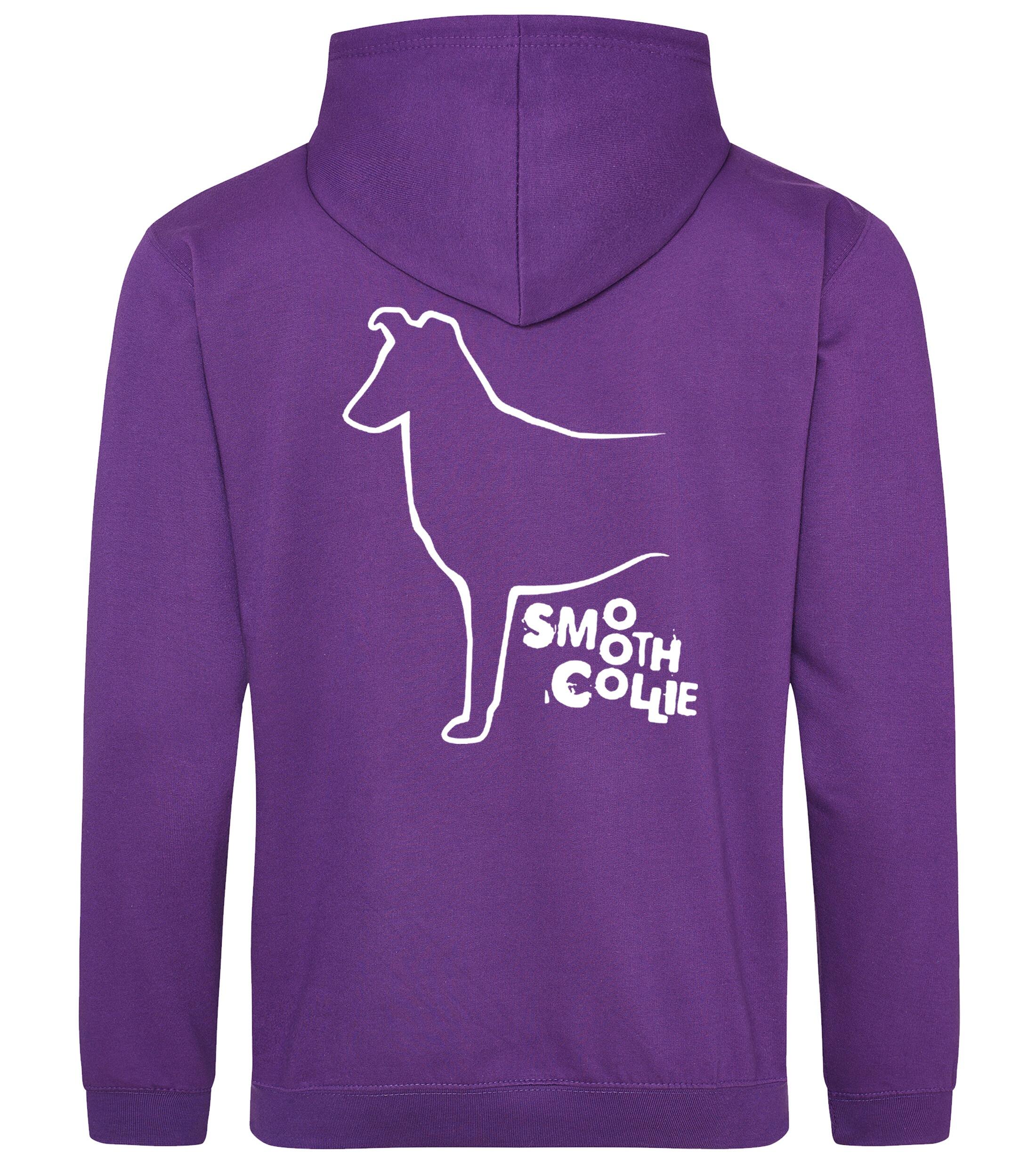 Collie (Smooth) Dog Breed Design Pullover Hoodie – Cozy, Stylish, and Perfect for Collie Lovers