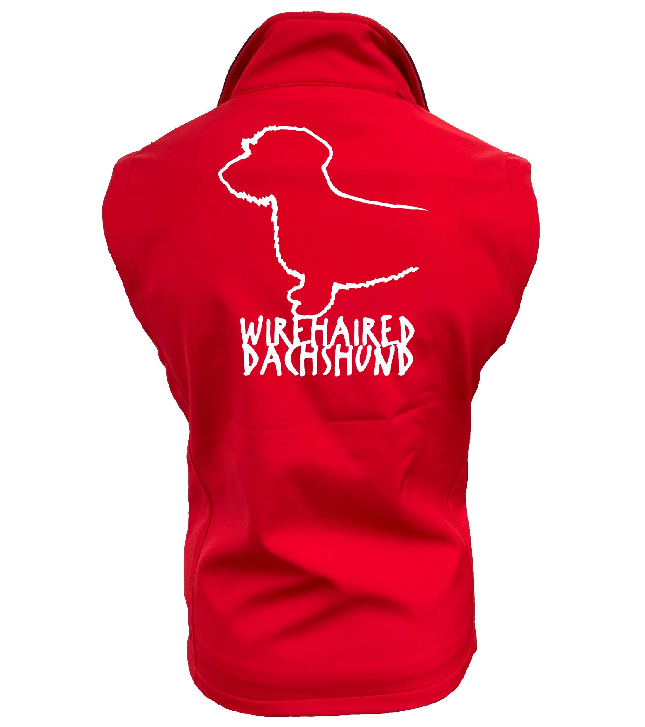 Dachshund (Wirehaired) Women’s Softshell Jacket – Stylish Comfort for Dachshund Lovers