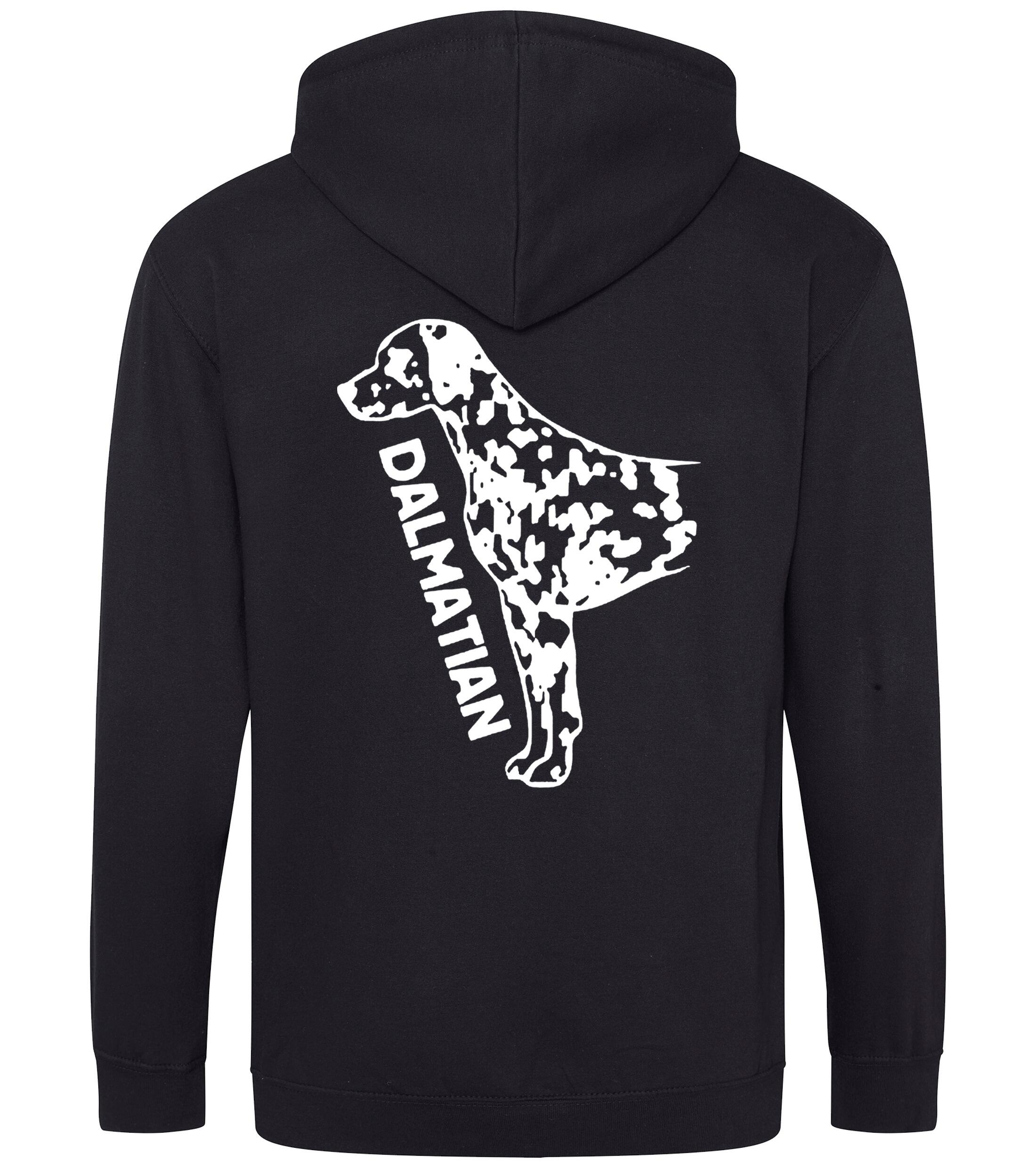 Dalmatian Dog Breed Design Zipped Hoodie – Comfort, Style, and Dalmatian Pride