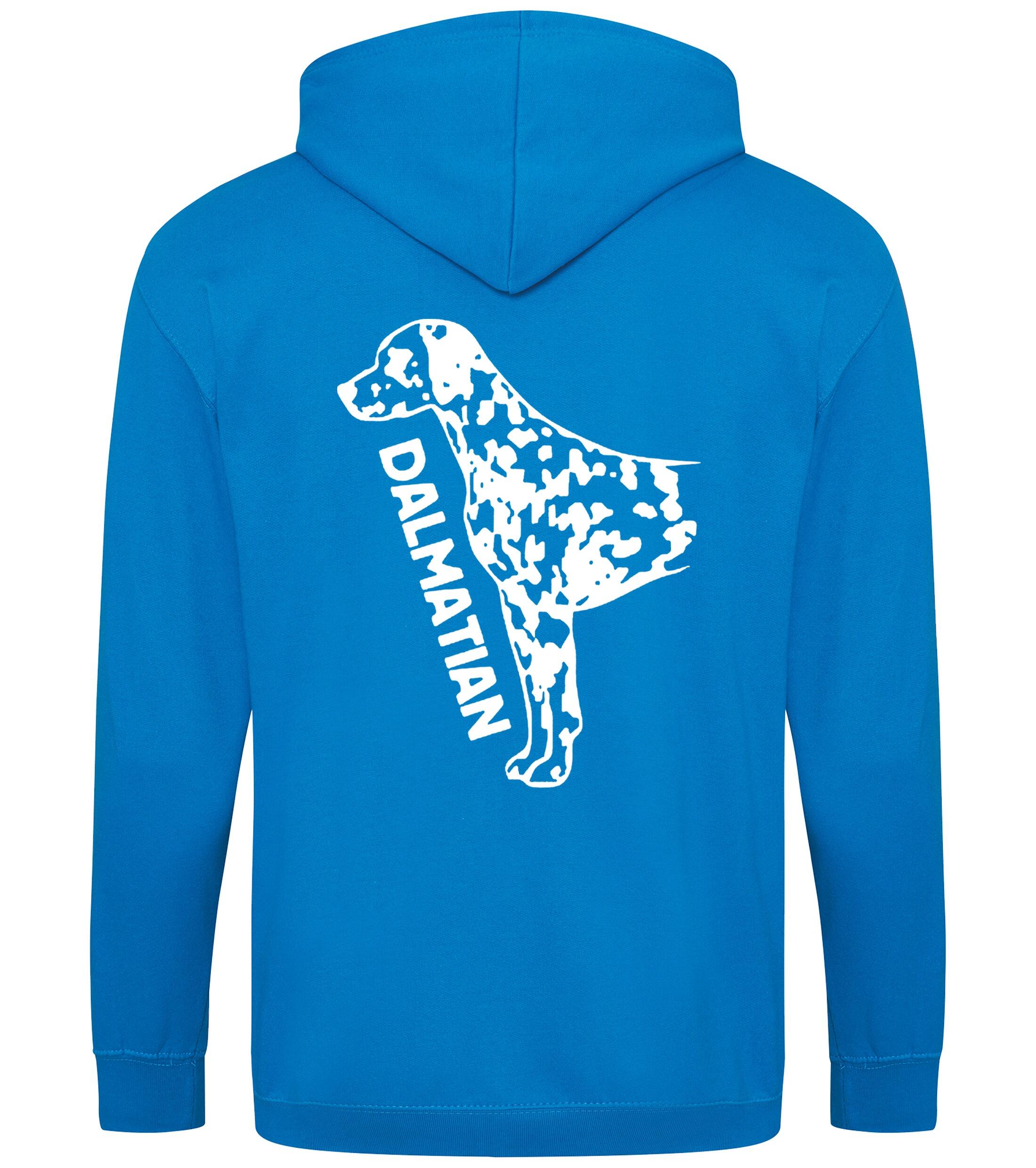 Dalmatian Dog Breed Design Zipped Hoodie – Comfort, Style, and Dalmatian Pride