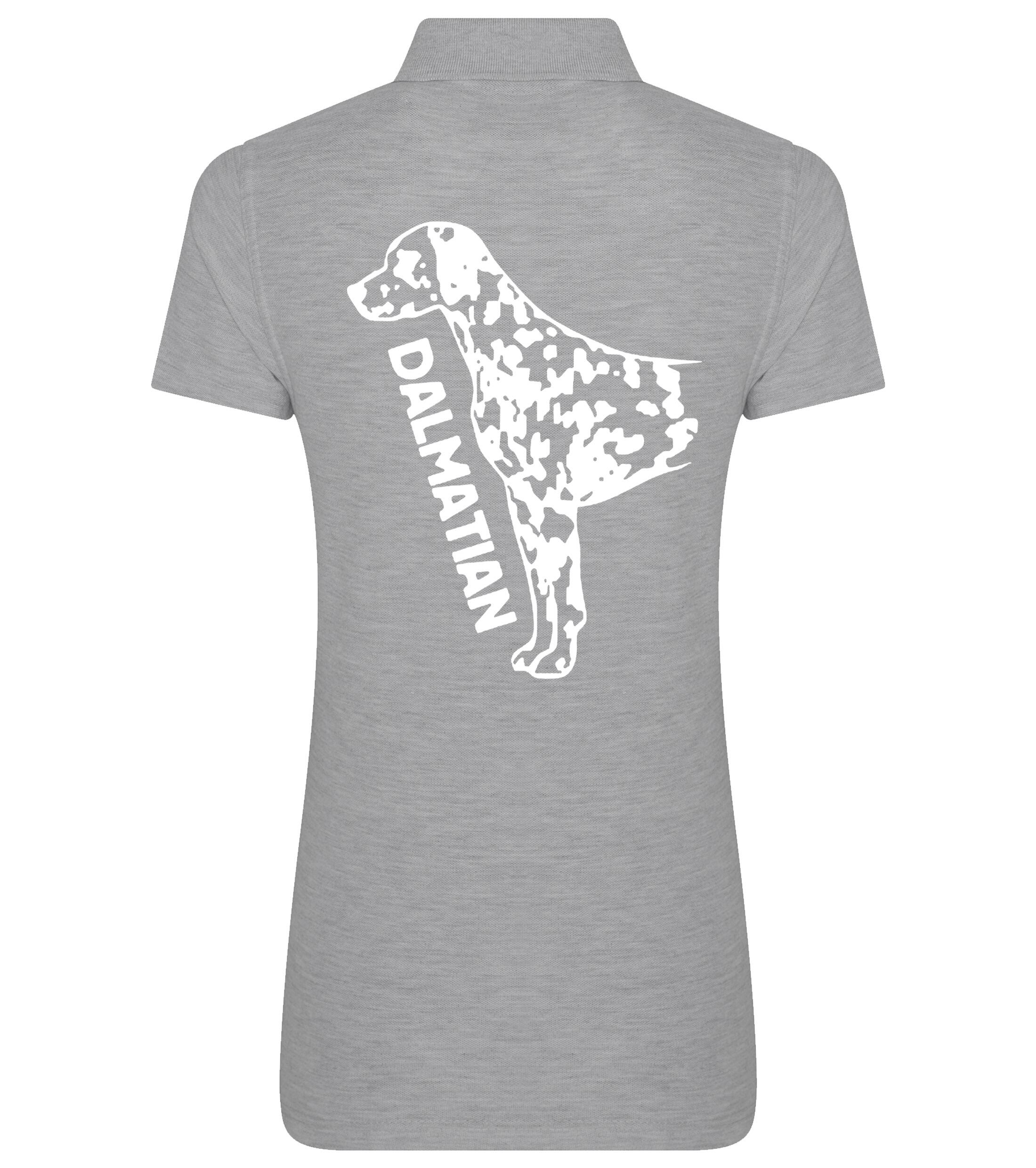 Dalmatian Dog Breed Design Women’s Cotton Polo – Elegance for Dalmatian Lovers
