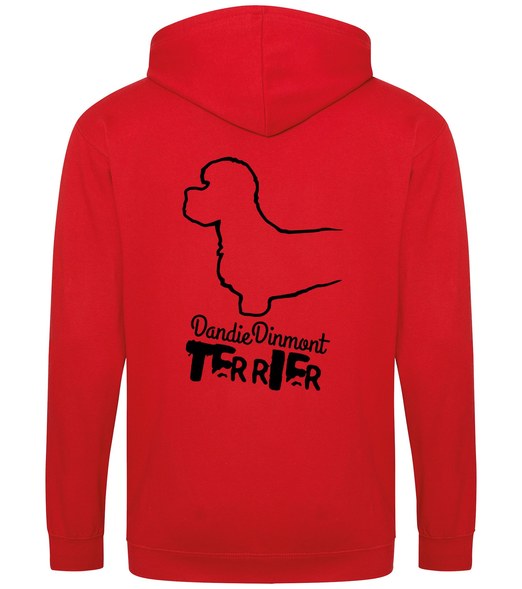 Dandie Dinmont Terrier Zipped Hoodie – Comfort, Style, and Dandie Dinmont Pride