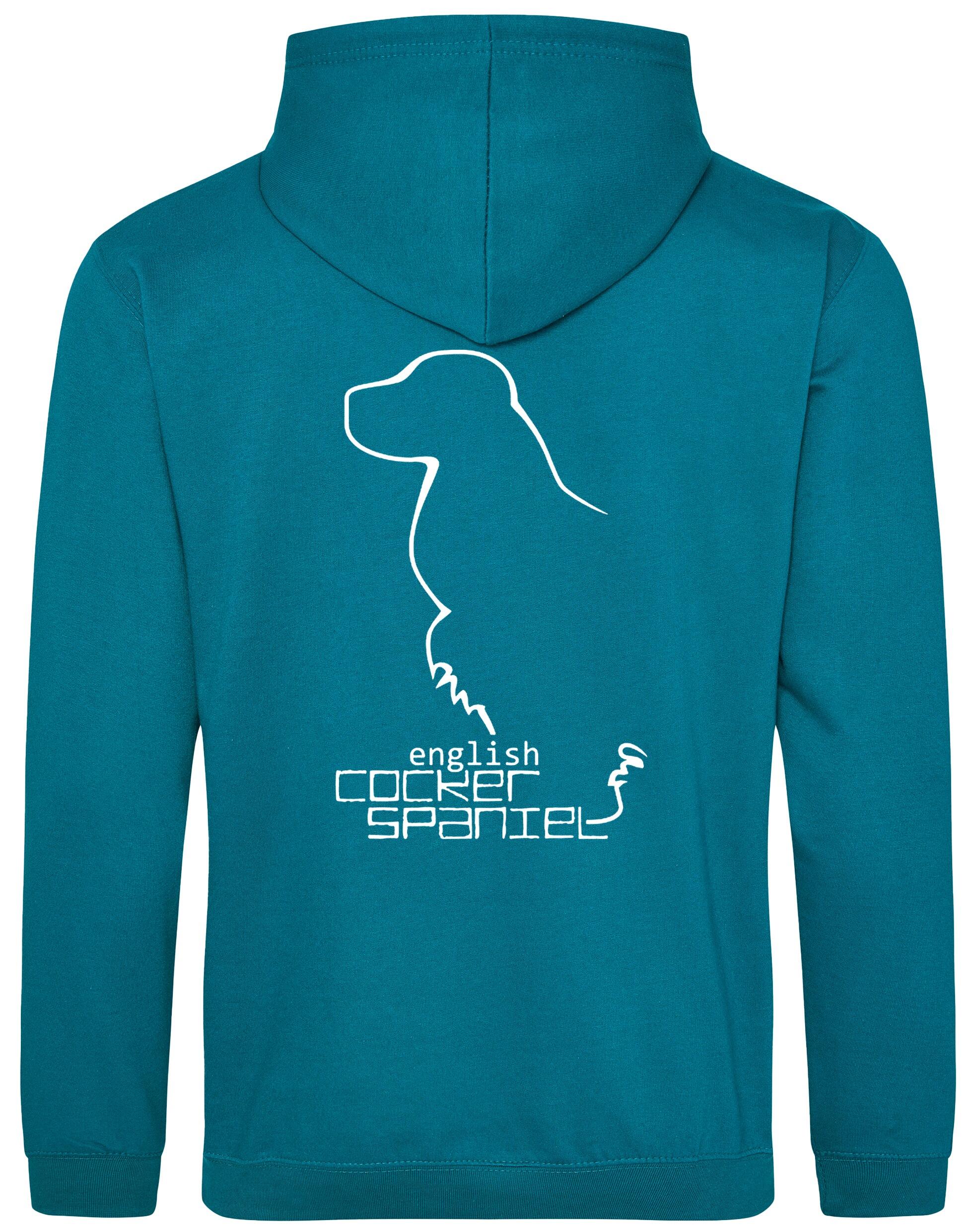 English Cocker Spaniel Dog Breed Design Pullover Hoodie – Cozy Comfort for Spaniel Lovers