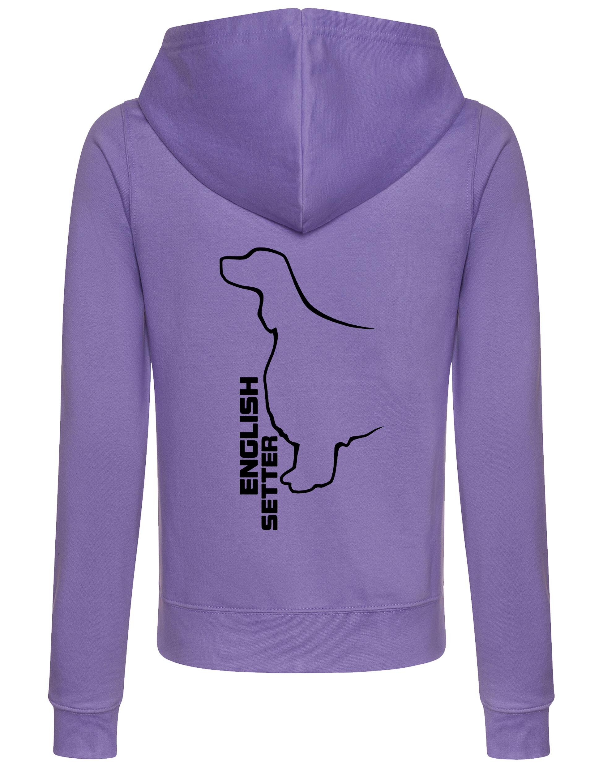 English Setter Women’s Zipped Hoodie – Comfort, Style, and Setter Pride